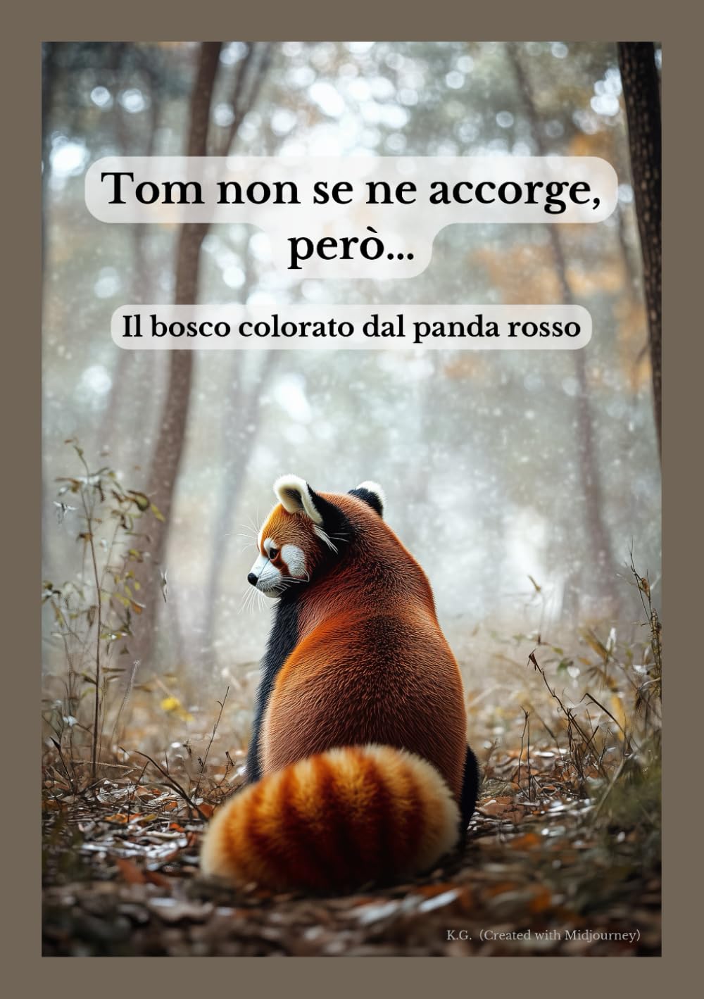 Tom non se ne accorge, però…: Il bosco colorato dal panda rosso