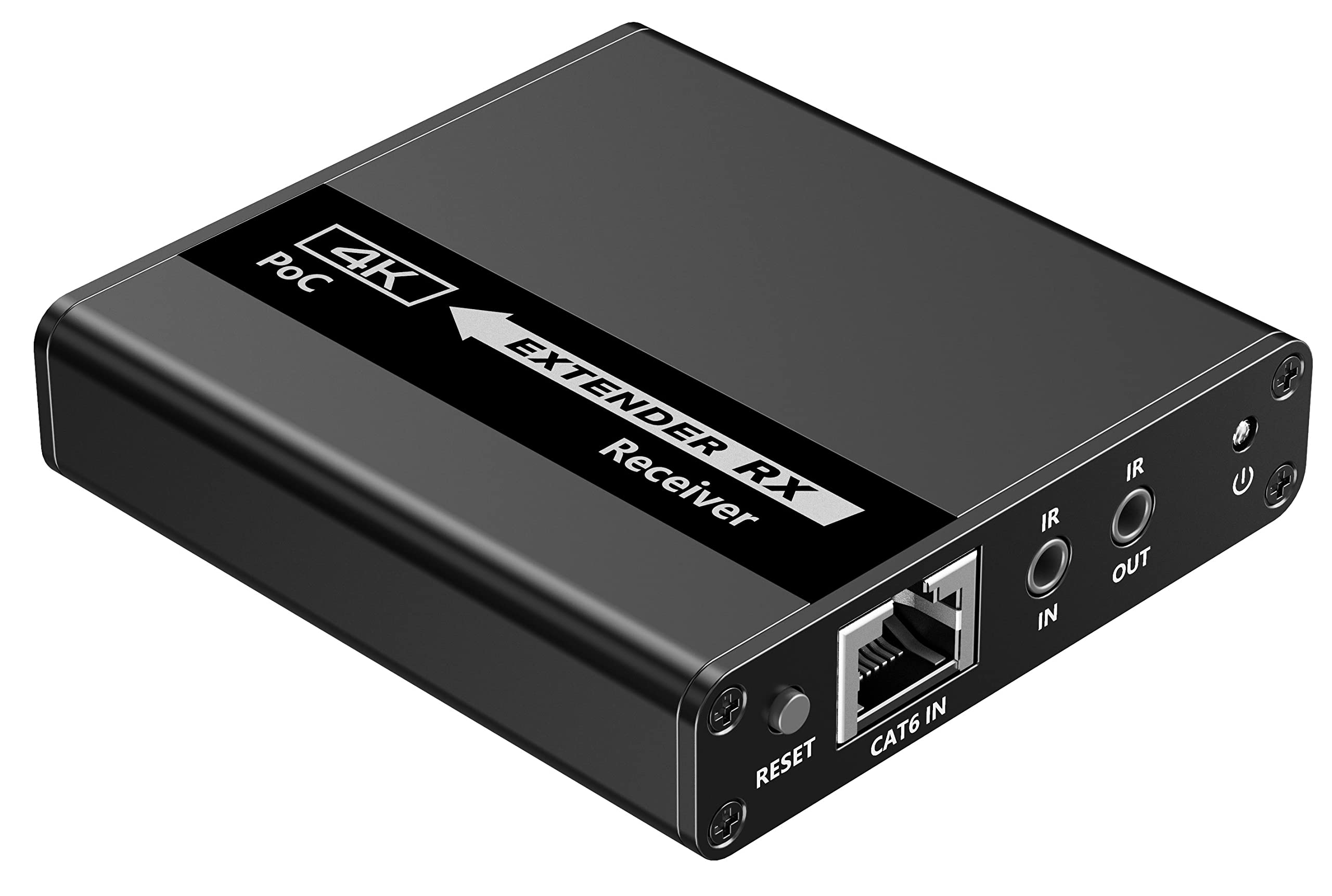 PremiumCord HDMI 1-2 Splitter + Extender via Cat6 / 6a / 7, Ultra HD 4K @ 30Hz à 70m, Habillage en Métal, 2 Destinataires avec Alimentation, Dolby TrueHD, 3D, EDID, CEC, HDCP2.2