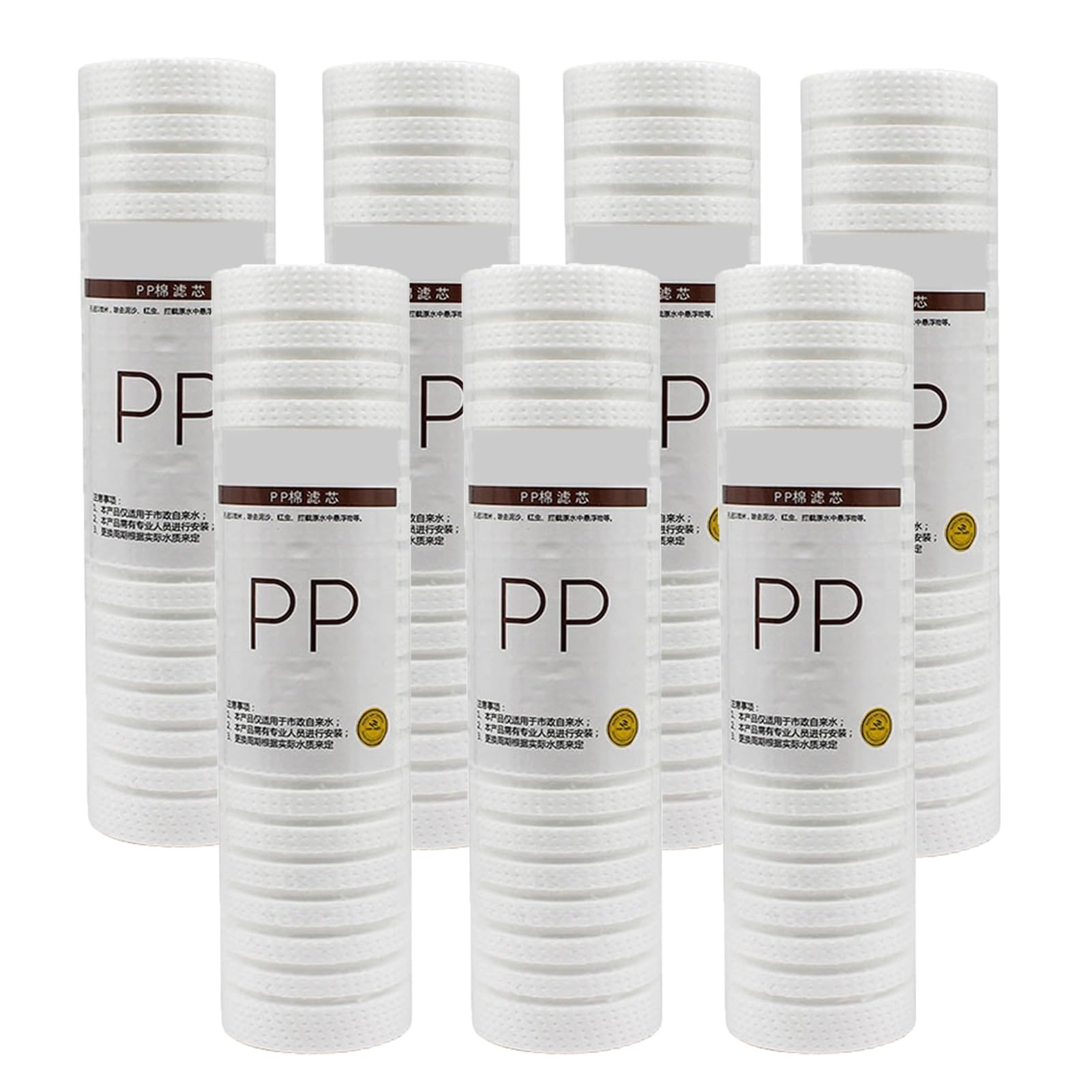 Filtres à sédiments 25,4 x 6,3 cm en coton PP universels pour eau de puits