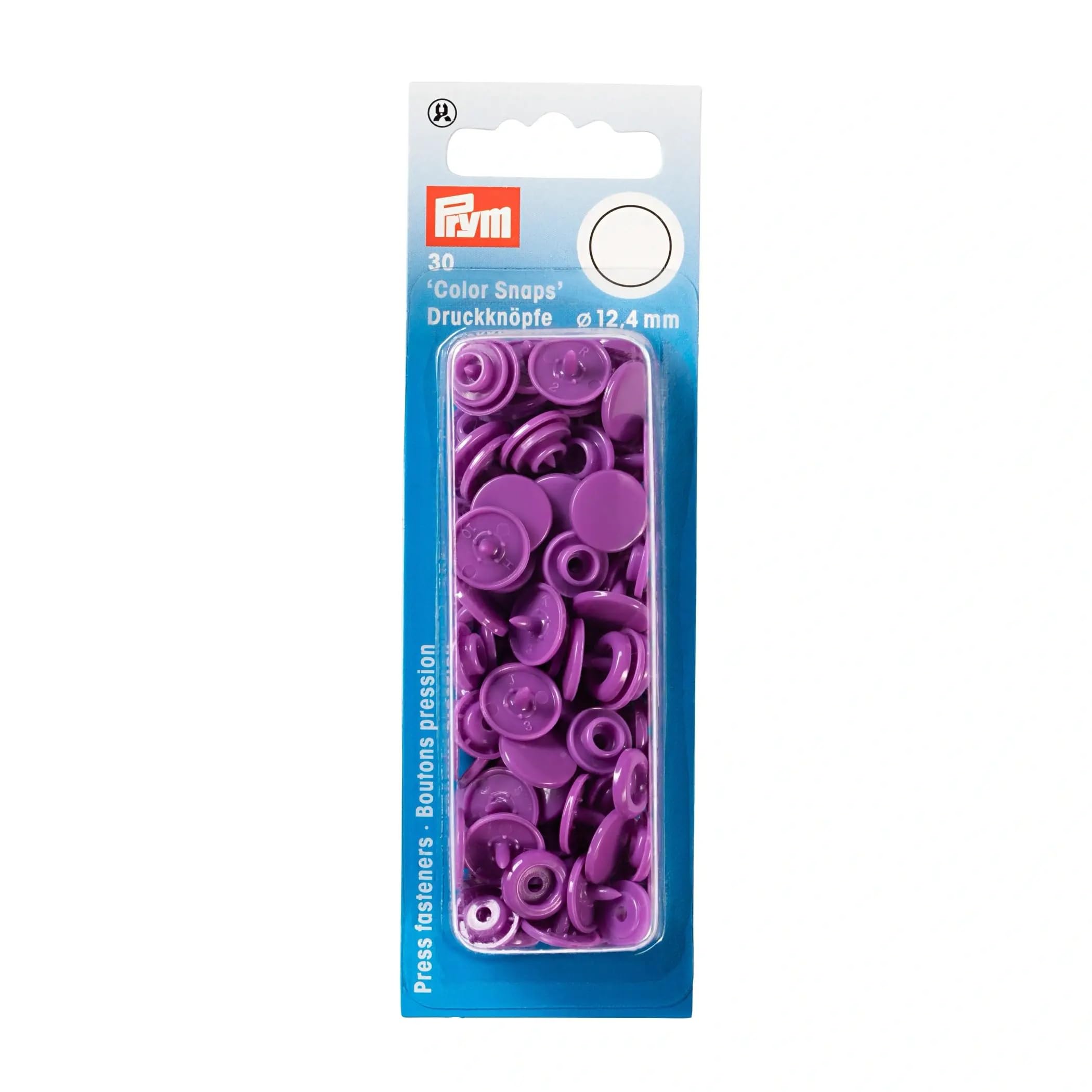 Prym - Prym Lilac (12.4mm) Press Fasteners - 1 Unit