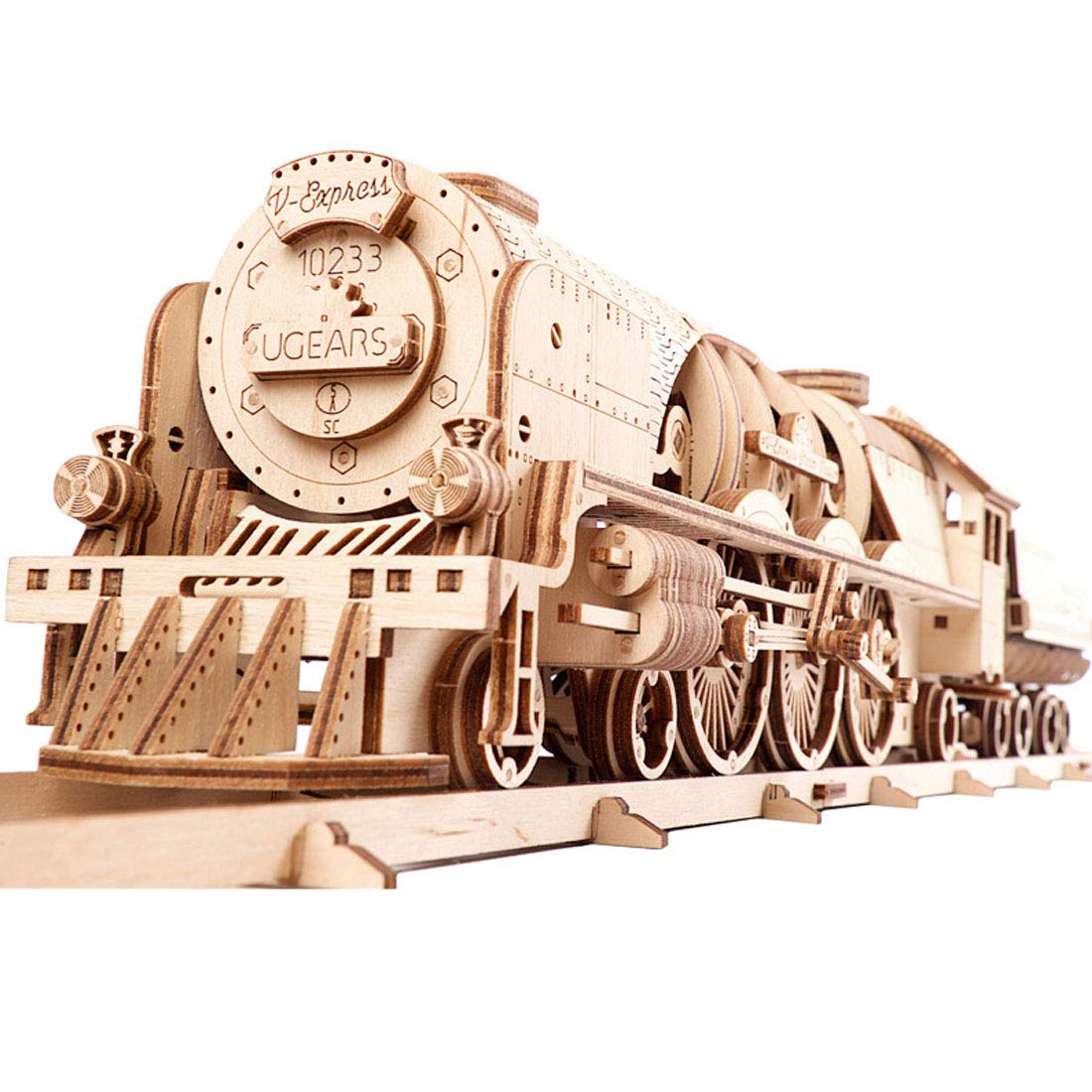 Buy Wood Mechanical Steam Laser Cut Wooden 3D Puzzle