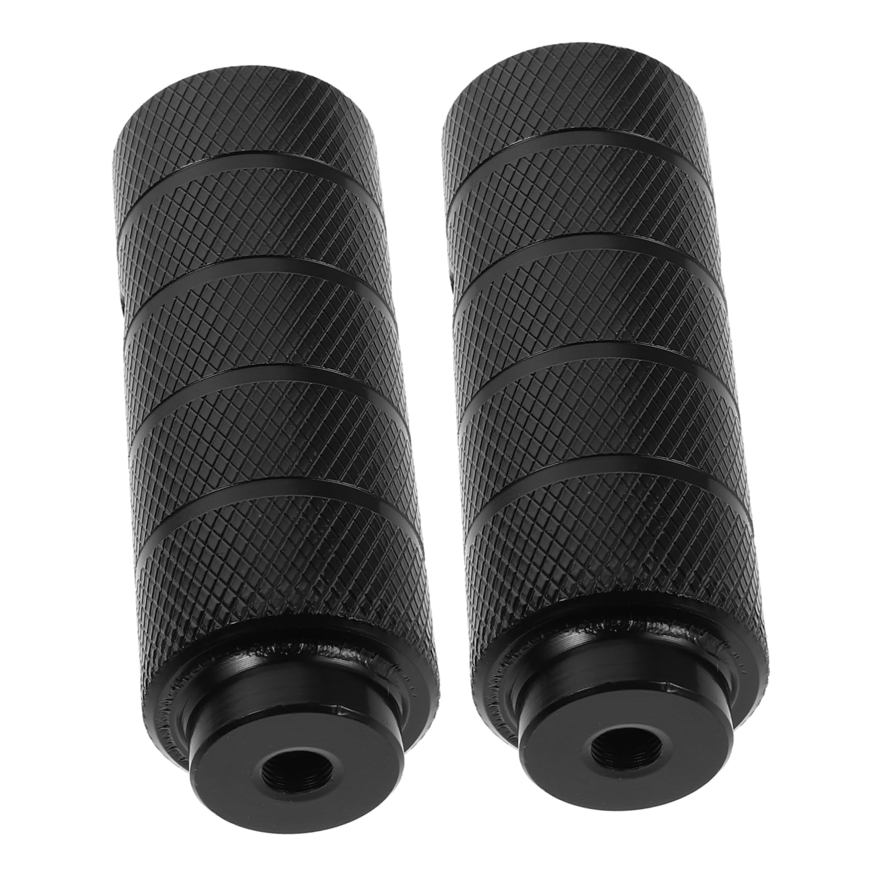 BESPORTBLE Mountain Bike Rear Pedals with Toe Cages Sturdy Steel Bike Foot Pegs for Cycling Exercise