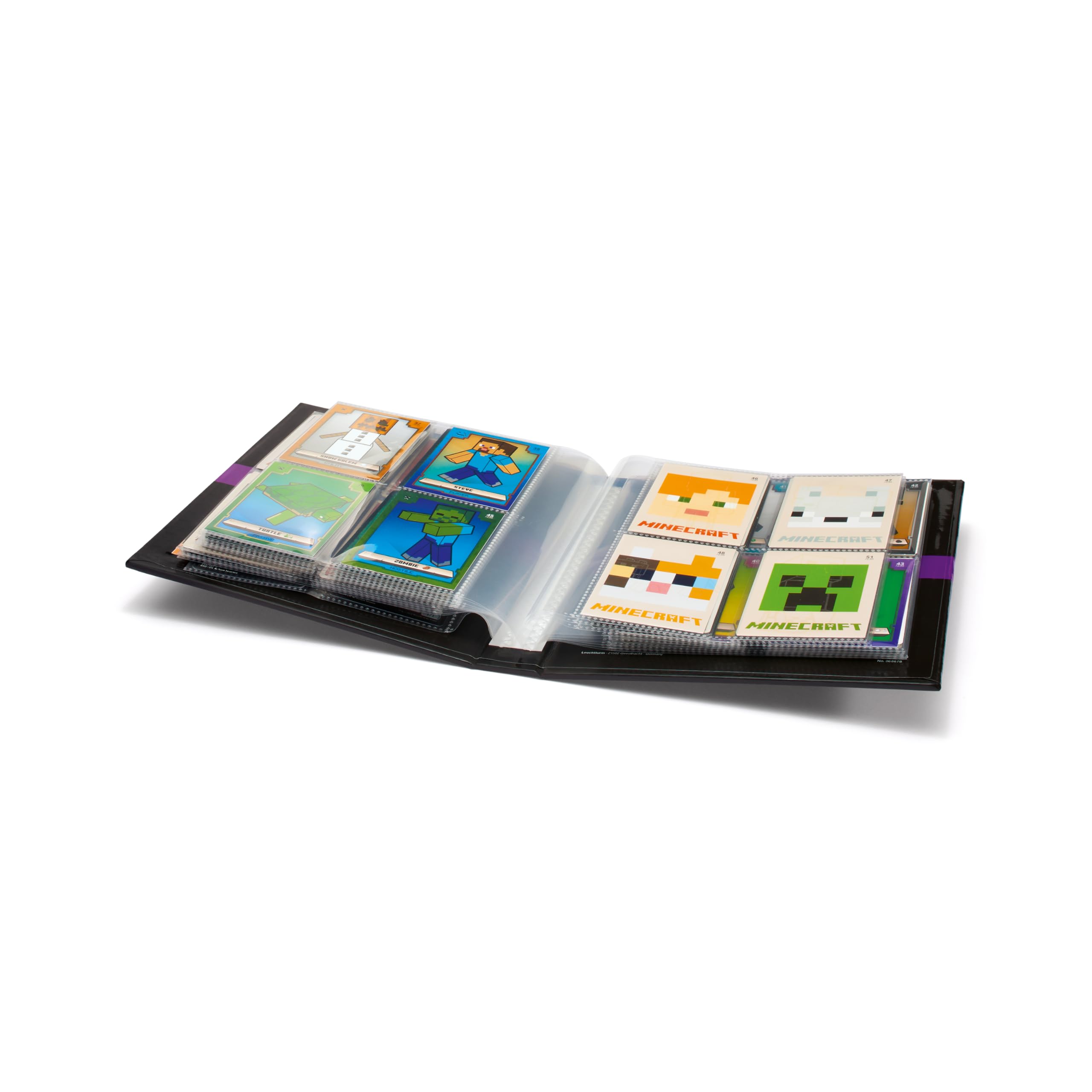Leuchtturm 369503 TCG Album Pro - per 35 buste A4 e 315 carte collezionabili Sport Trading Cards, blu-bianco-rosso - senza buste : Leuchtturm Gruppe Gmbh & Co. Kg