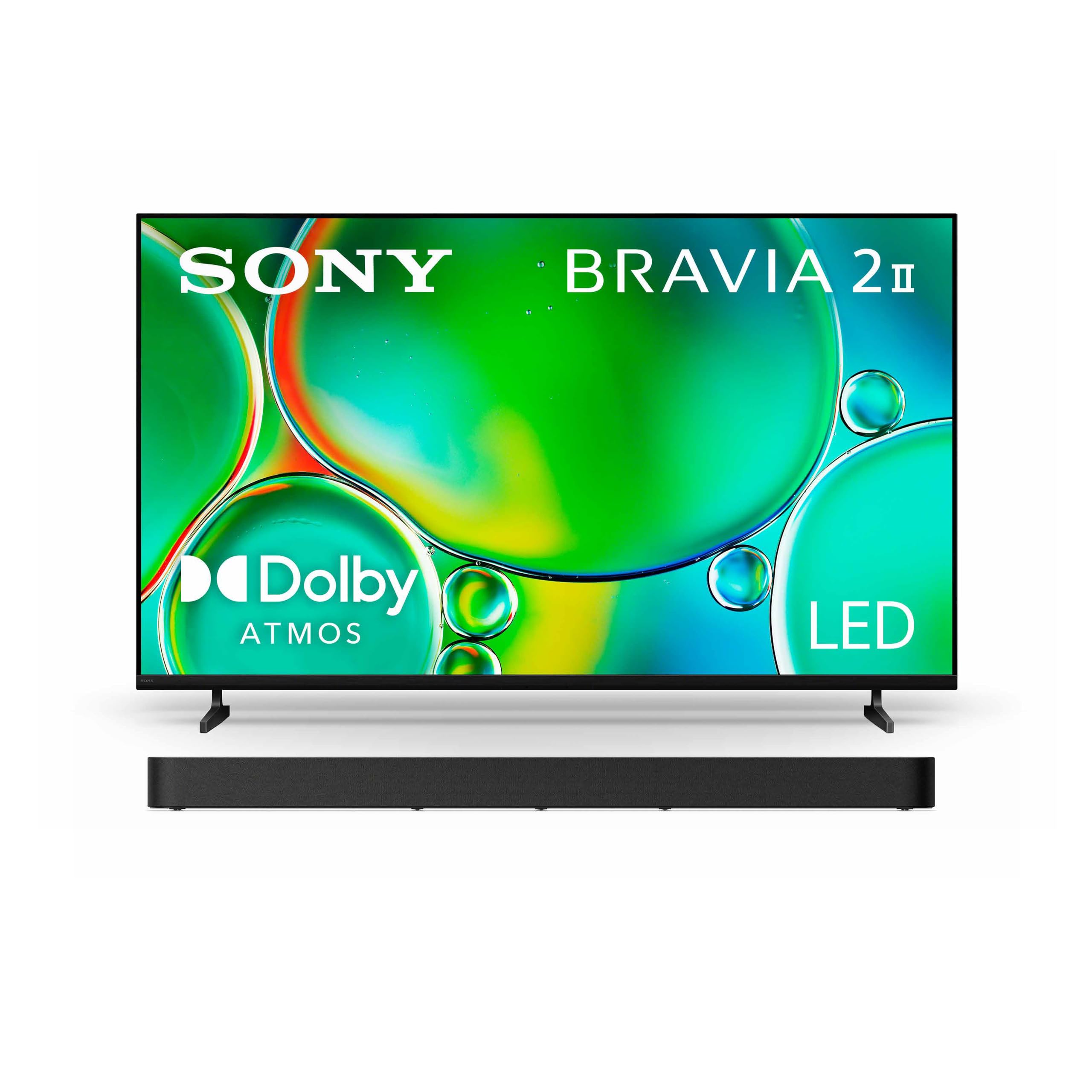 Sony BRAVIA 2 II 75-Inch 4K Ultra HD LED Smart TV (K-65S20M2) with BRAVIA Theater Bar 7 9-Speaker Soundbar (HT-A7100) Bundle
