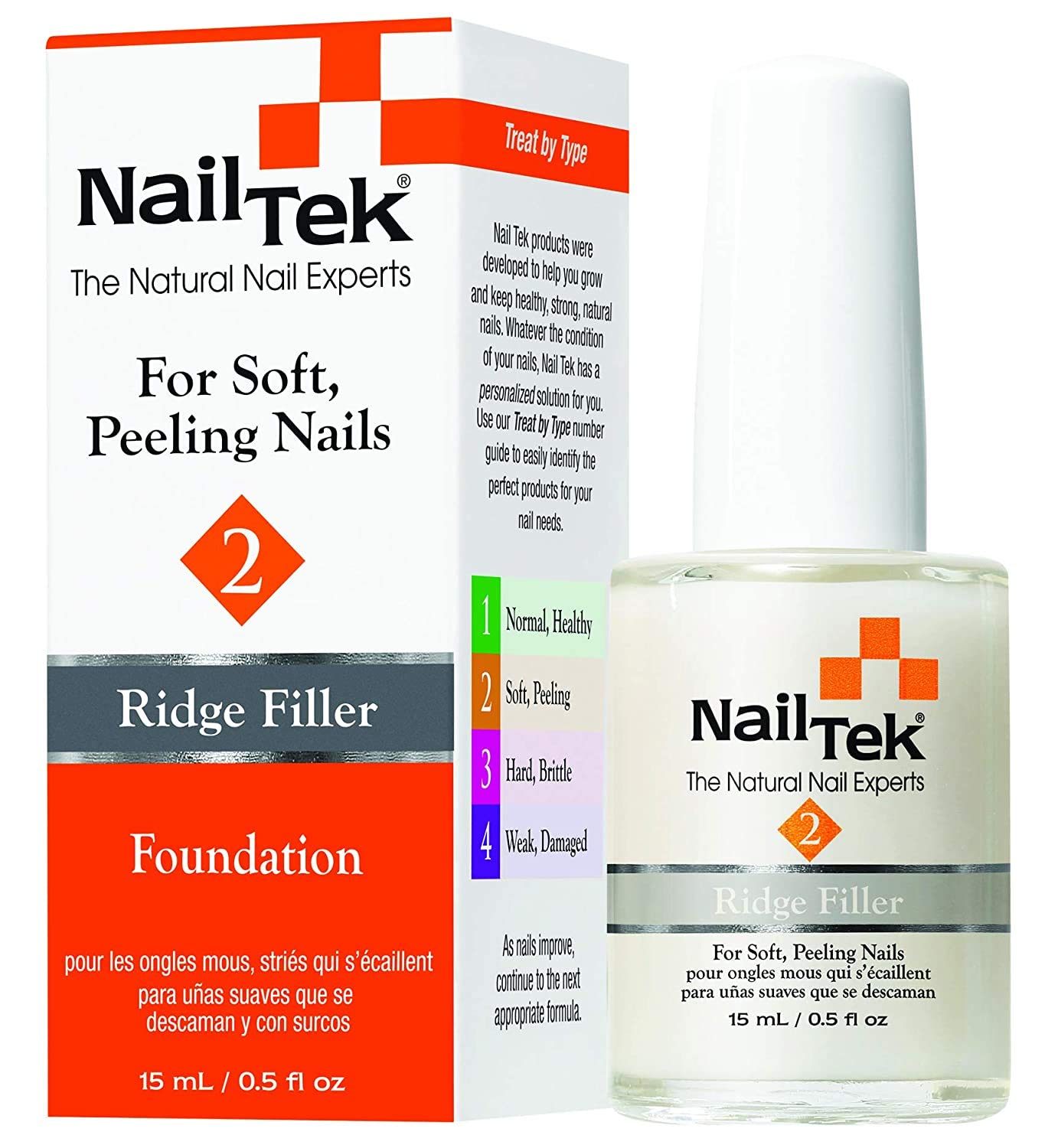 NailTek Foundation II - .5 oz, 14.2 g (Pack of 1)