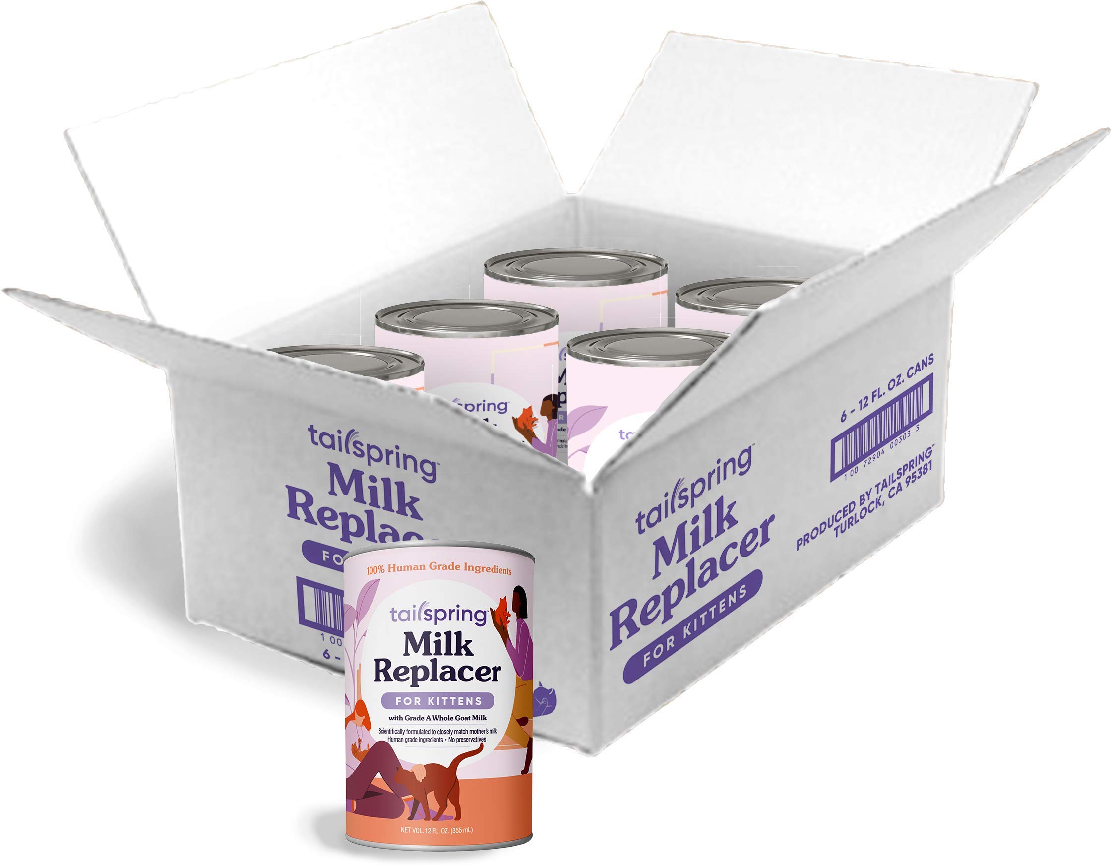 TailSpring, Liquid Canned Kitten Milk Replacer, 12 Oz Wilco Farm Stores