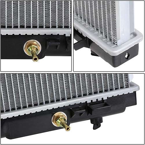 Miniatura 4 de DNA Motoring OEM-RA-2807 Radiador de refrigeración de aluminio de 1 fila estilo OE compatible con 05-18 Frontier  05-12 Pathfinder AT, 27-316