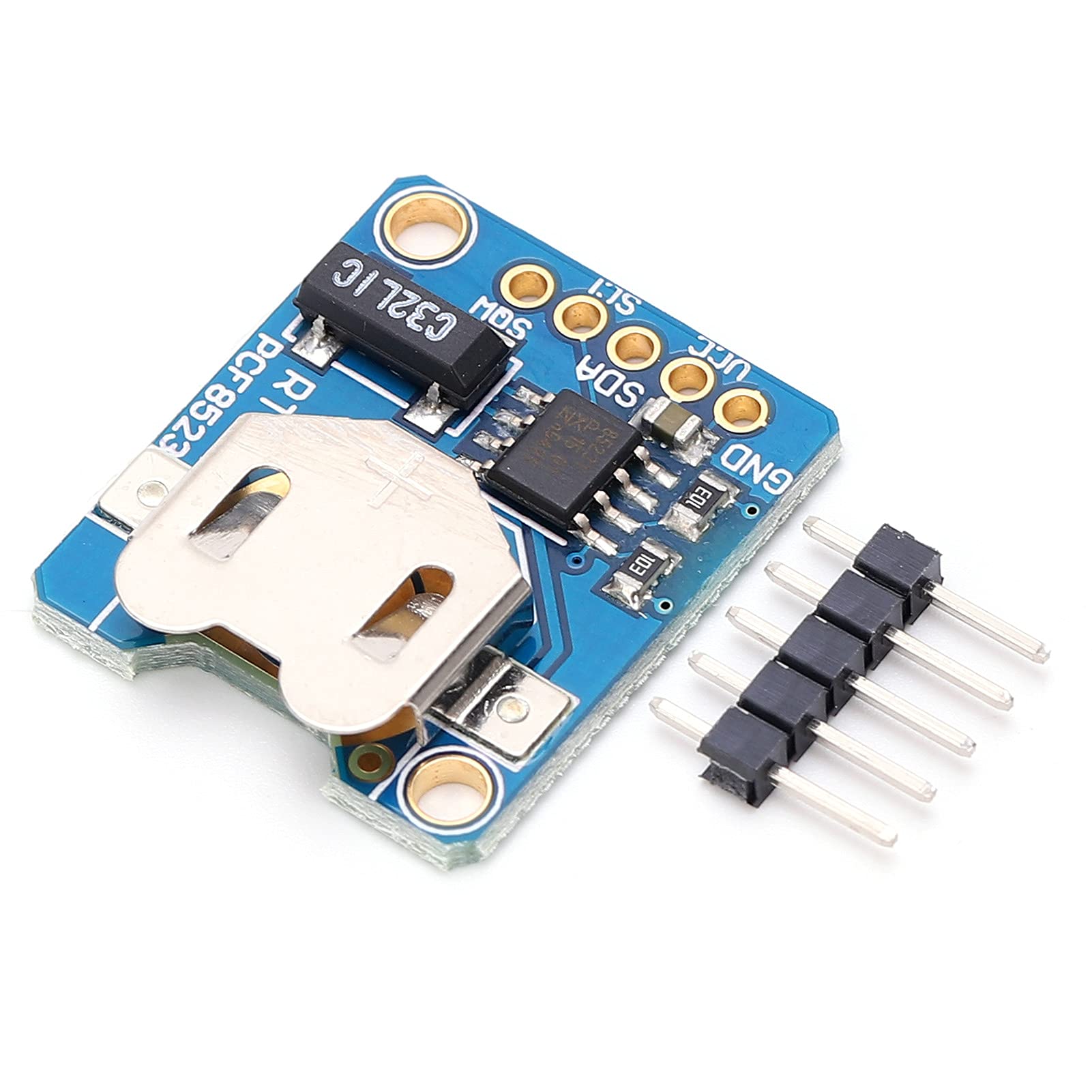 ANKROYU Real Time Clock Module, Real Time Clock Assembled Module, RTC Module Microcontroller Module, Clock Assembled Breakout Board for Time Module