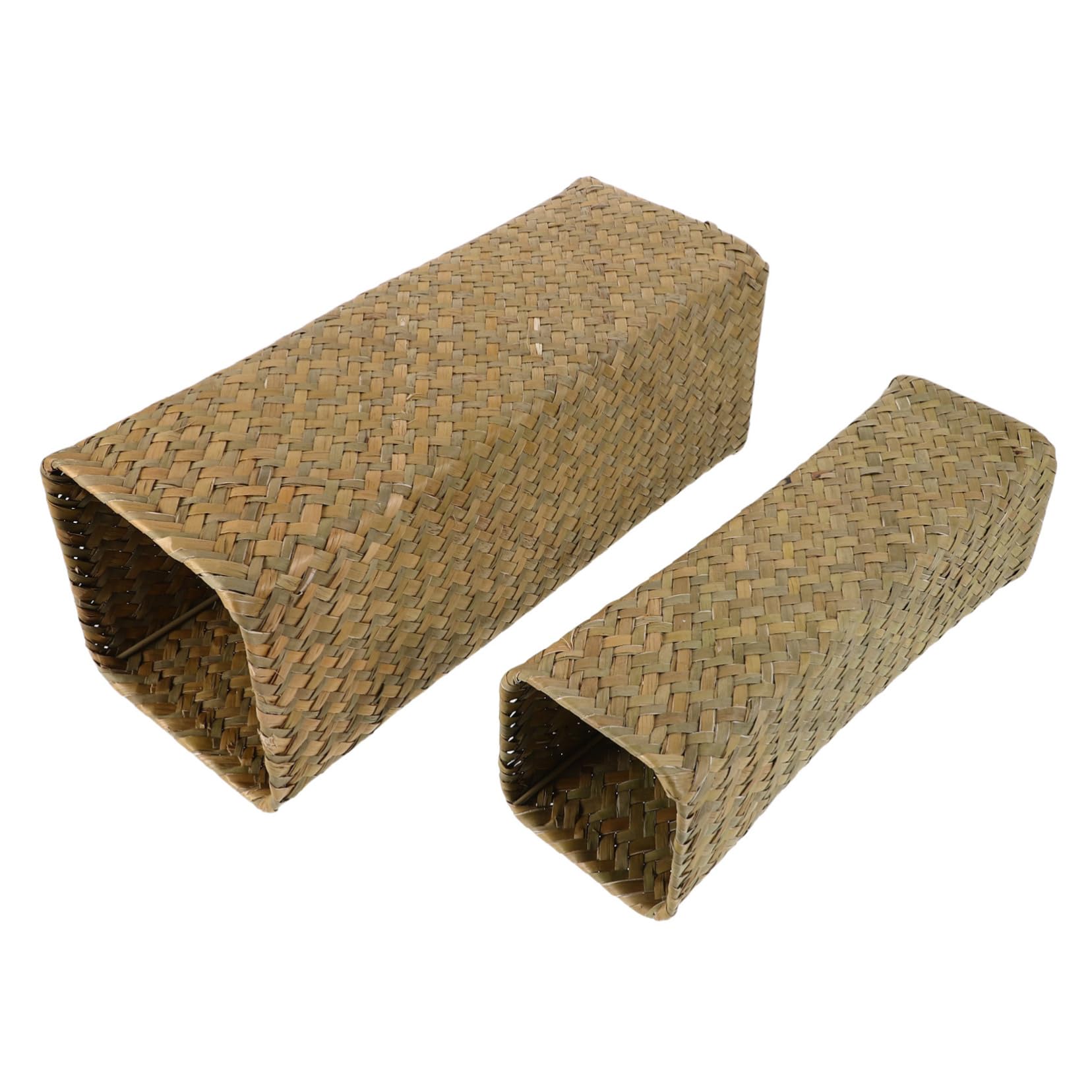 Paniers à fleurs rustiques iplusmile vase tissé vintage marron déco intérieur table