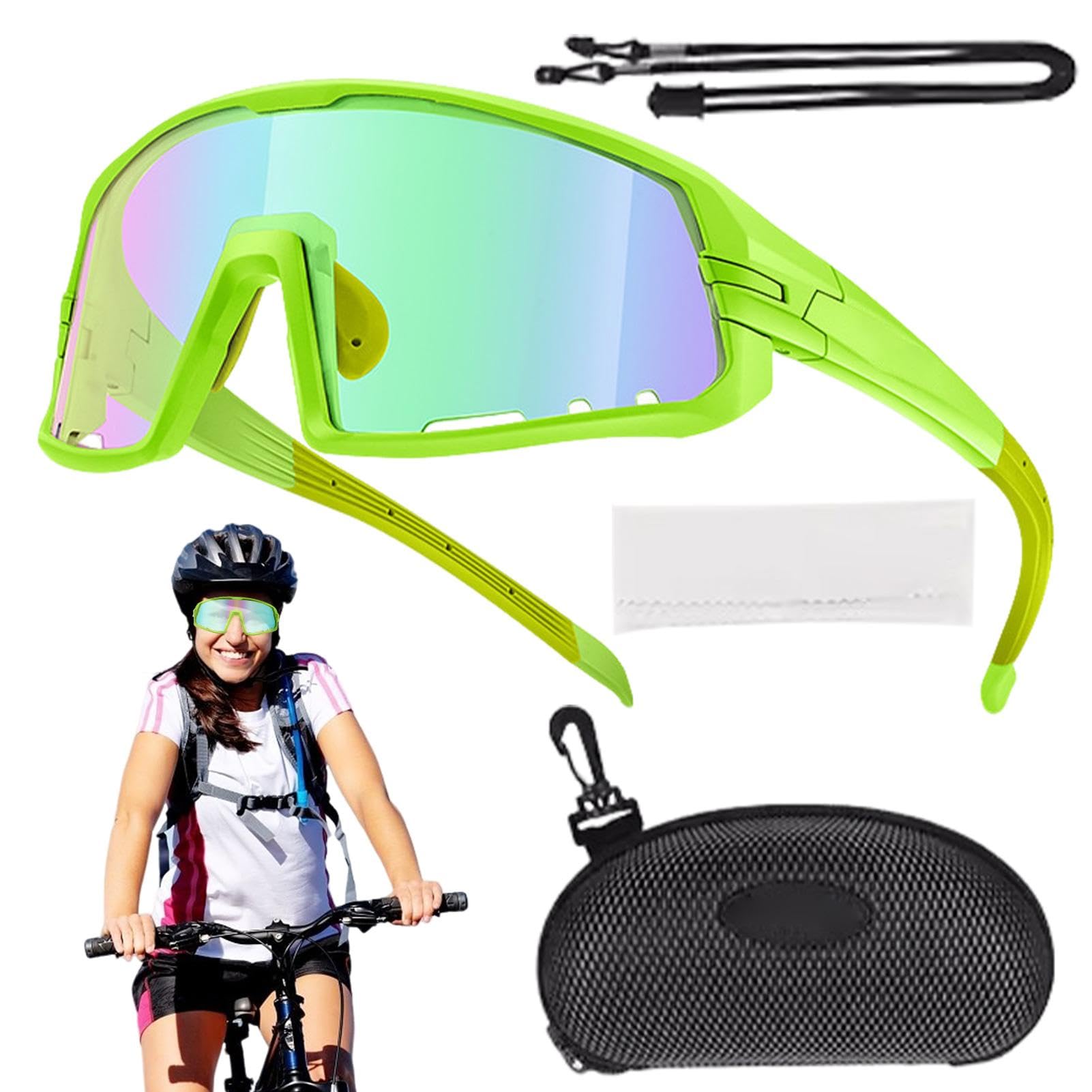 Okulary rowerowe – wiatroszczelne okulary | zmieniające kolor okulary rowerowe dla mężczyzn i kobiet, okulary przeciwsłoneczne do jazdy na rowerze górskim