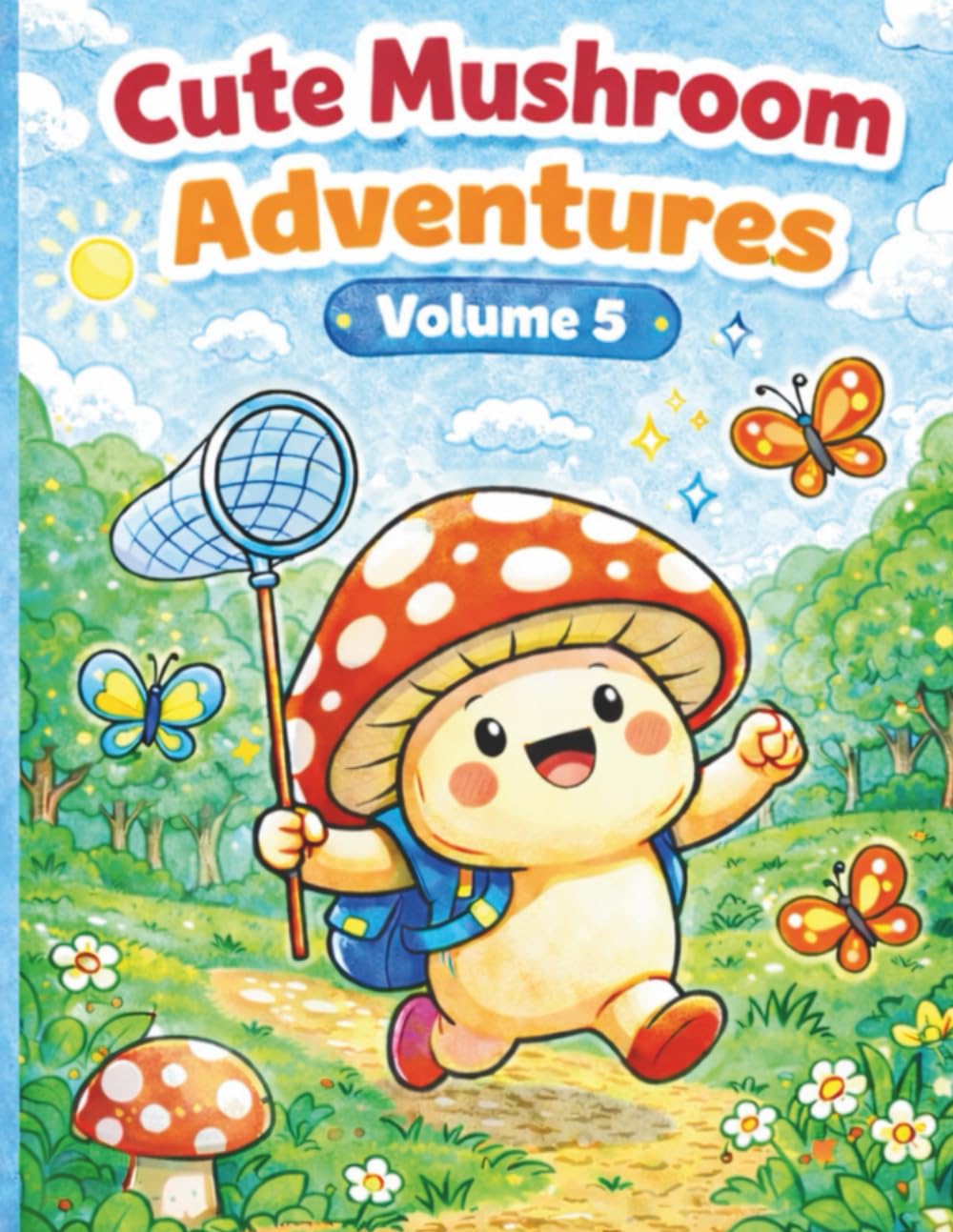 Cute Mushroom: Adventures volume 5 (Cute Mushroom Coloring Series)