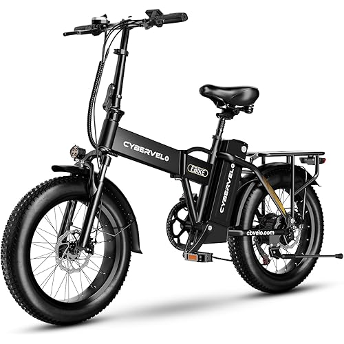Aelith Folding Electric Bike for Adults – 1000W Motor, 20"x3" Fat Tire, 48V Removable Battery, All-Terrain E-Bike with 7-Speed, Front Suspension – Powerful Foldable Ebike for Commuter