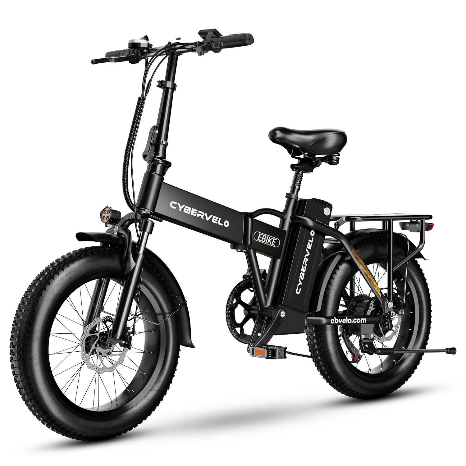 YorkE Folding Electric Bike,Black : Sports & Outdoors