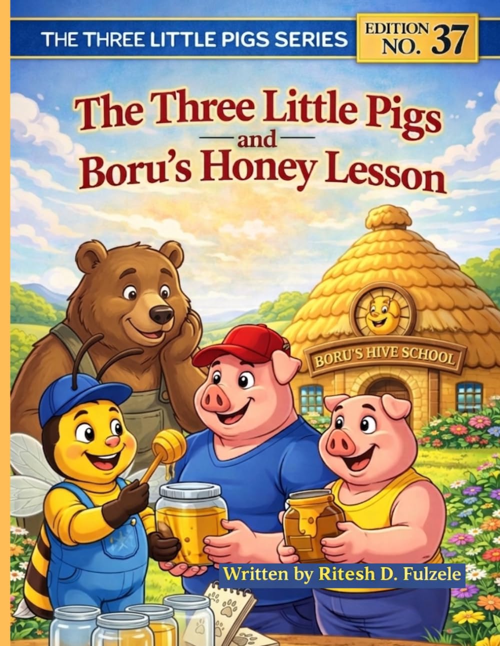 The Three Little Pigs and Boru’s Honey Lesson: THE THREE LITTLE PIGS SERIES EDITION NO 37