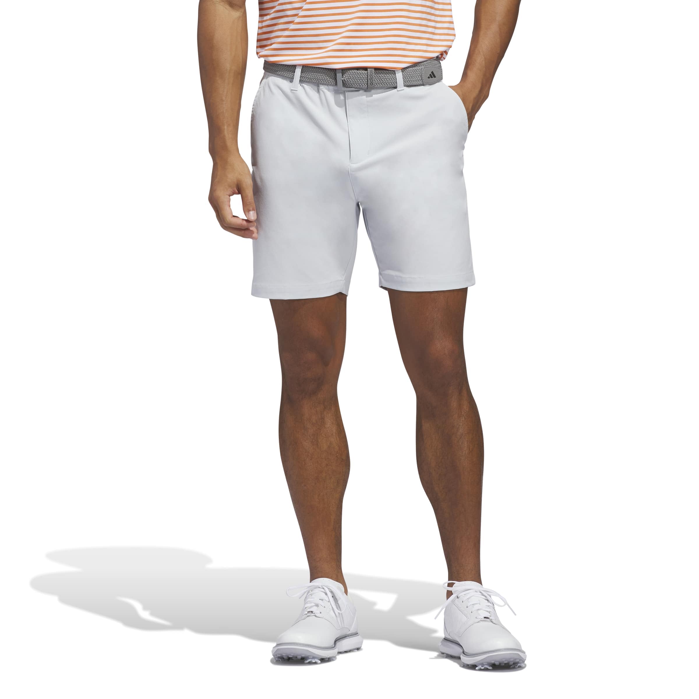 Adidas Men's Clear Grey Ultimate365 7-Inch Golf Short, 34