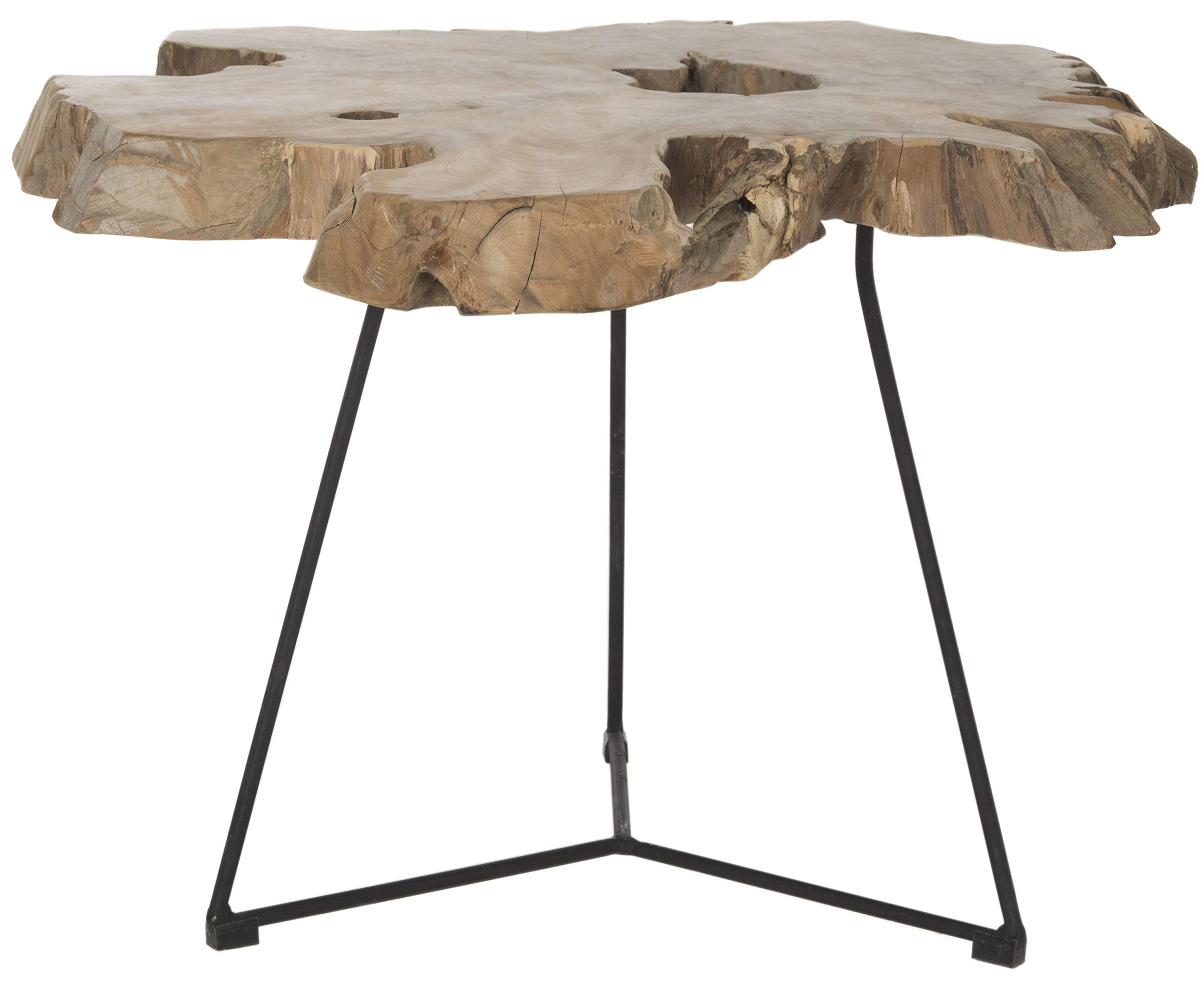 SAFAVIEH Home Collection Babylon Natural Coffee Table Orange