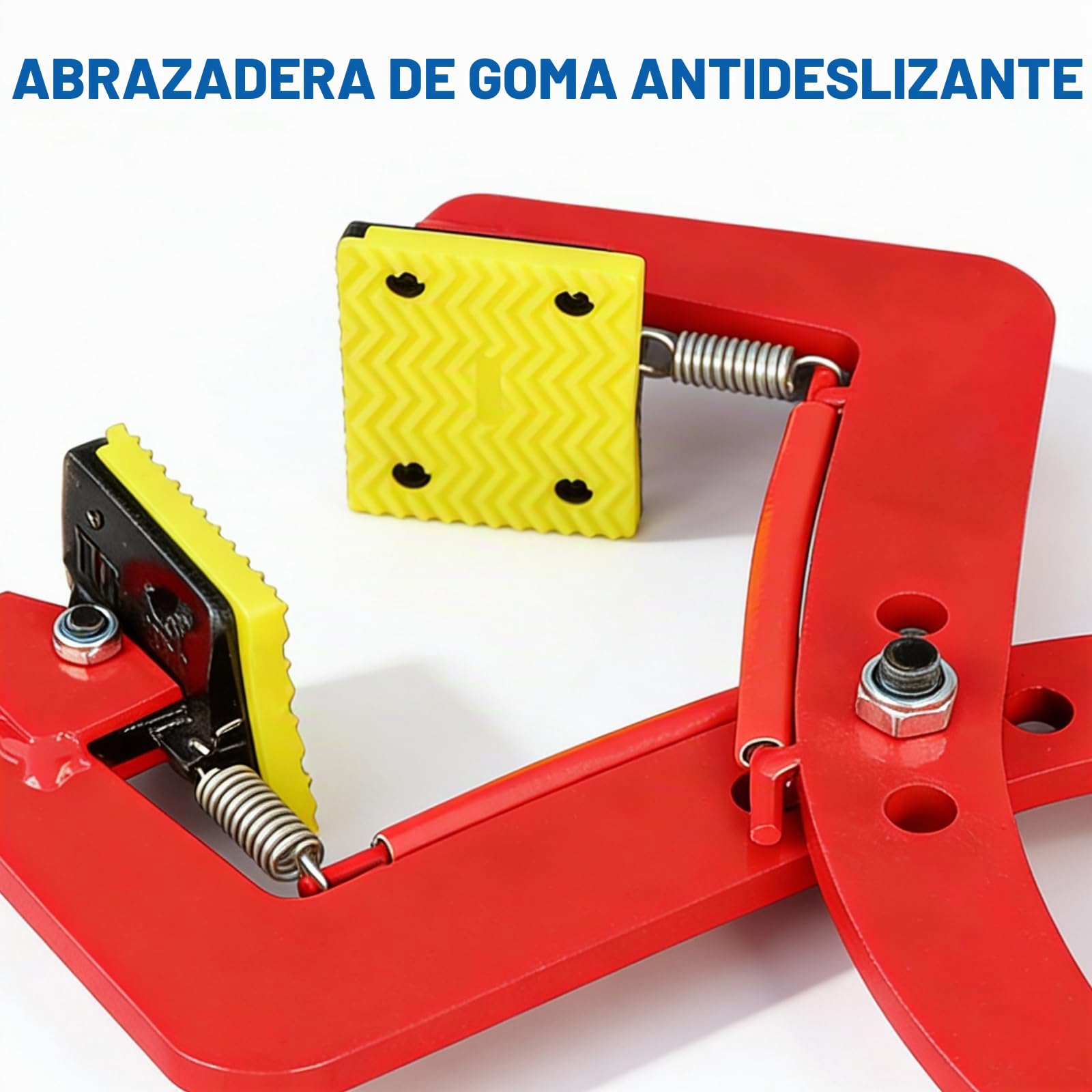 Pinzas para bordillos, tenazas elevadoras con capacidad de carga de 325 kg | elevador de piedras con diámetro de apertura ajustable de 6-18 cm para el transporte de piedras