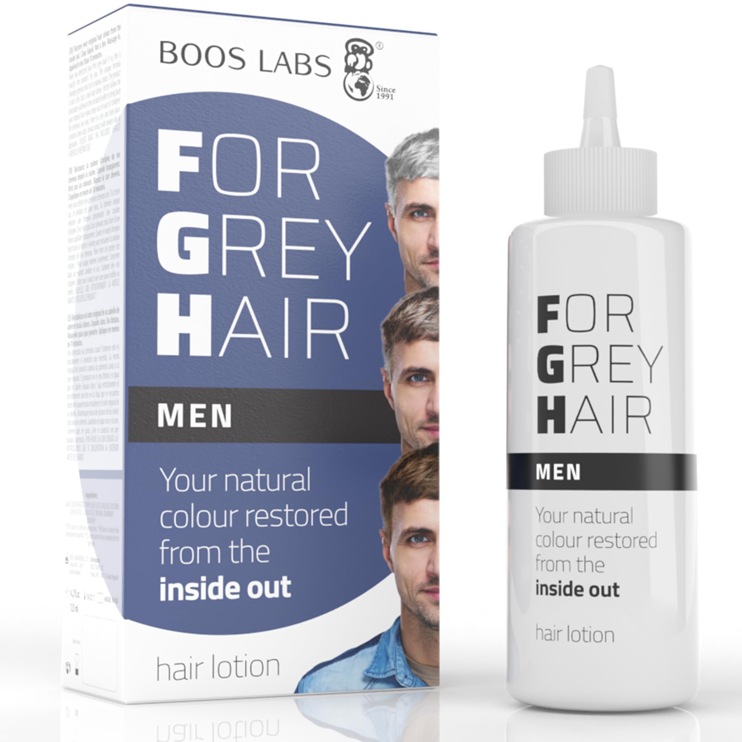 For Grey Hair for Men - Get Your Original Hair Color Back