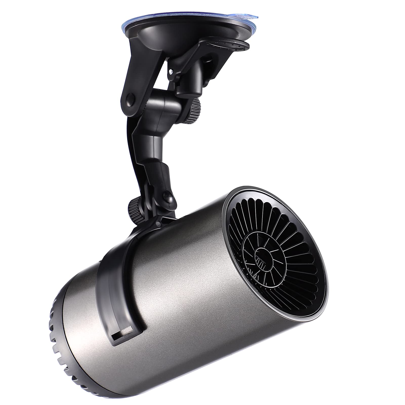 Homoyoyo 12-V-Autoheizgebläse/Kühlgebläse Autoheizgebläse 2-In-1-Auto-Entfroster Schnelles Aufheizen Elektrisches Autoheizgebläse mit Halterung Tragbarer