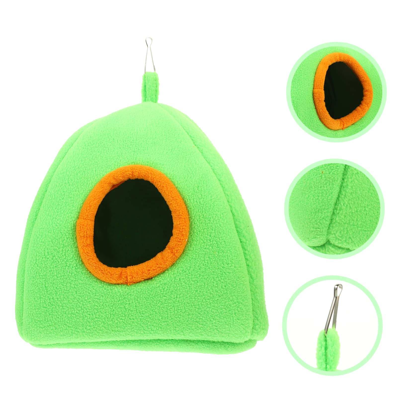 SUPVOX 5pezzi Crea Un Rifugio Accogliente Per Tuo Criceto Con La Nostra Casa Sospesa Per Roditori Progettata Per Piccoli Animali Come Criceti Porcellini e Cincillà Questo Letto Adorabile