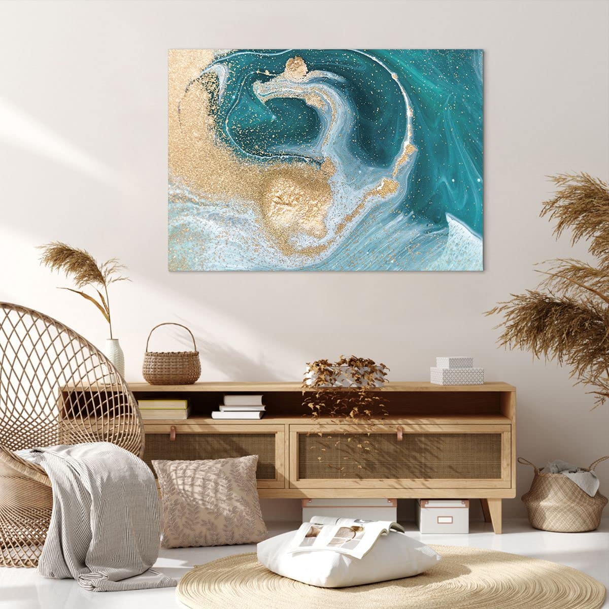 Tableau Sur Toile Paris 100x70 Cm Horizontal - Décoration Murale Moderne Pour Salon, Chambre Ou Cuisine - Impression Haute Qualité