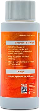 Toltrazuril 2.5% for Horses, Dogs, Cats, 60mL/2 Ounce, for Non-Food Chain Animals, Alfalfa