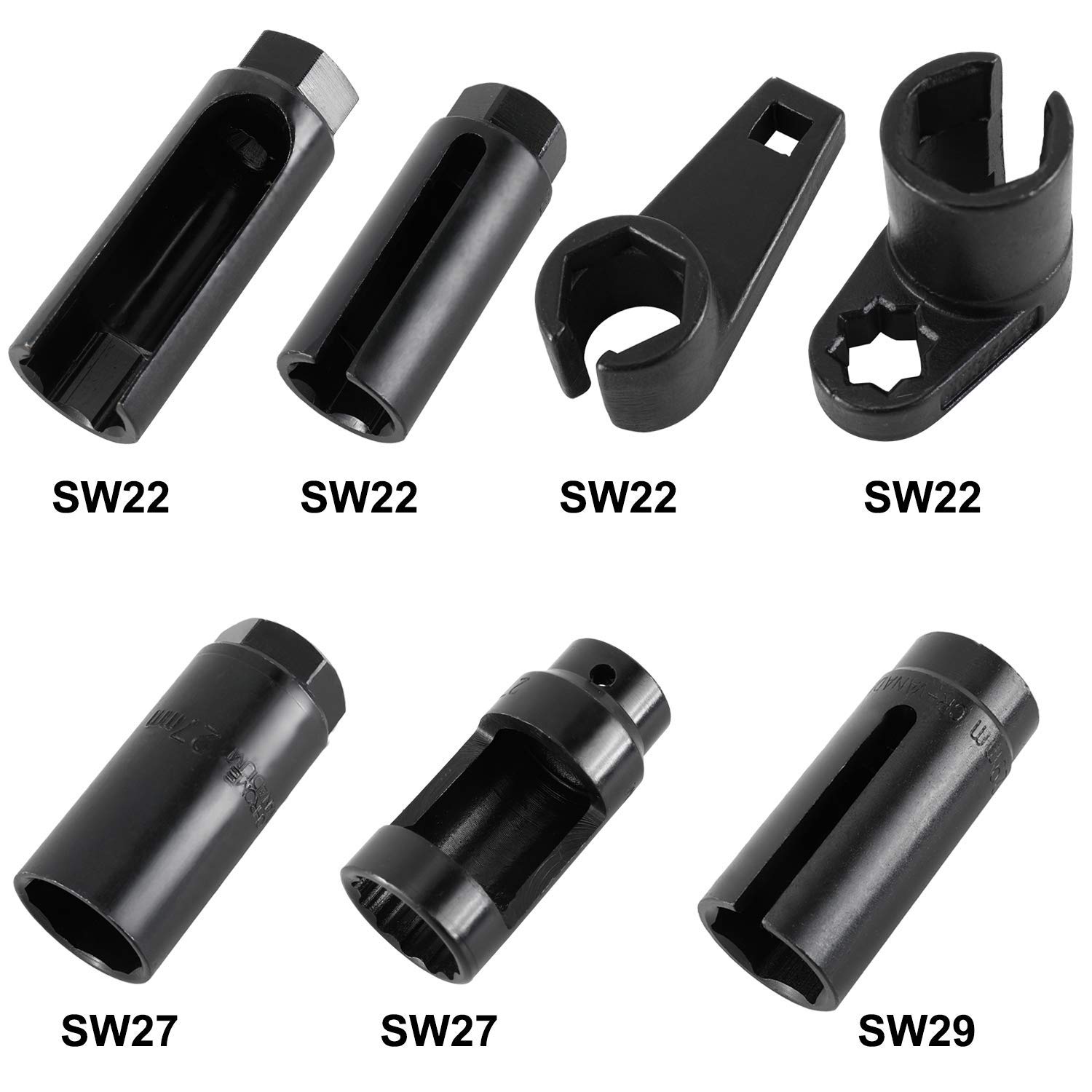 FreeTec 7pcs O2 Oxygen Sensor & Oil Pressure Sending Unit Master Sensor