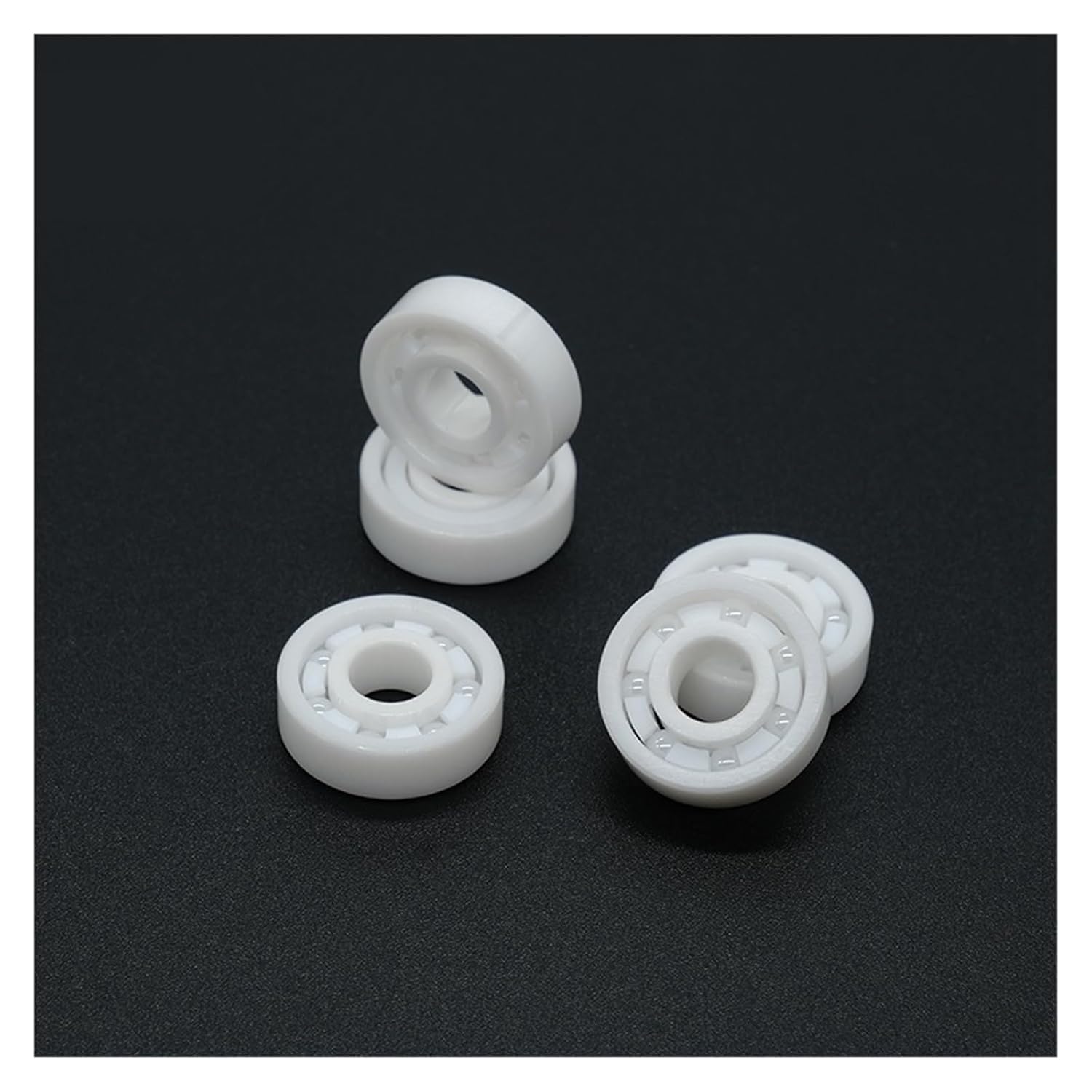 2Pcs 607 CE 7X19X6 mm Full Ceramic Bearing 607 CE Anti-Rust Bearing
