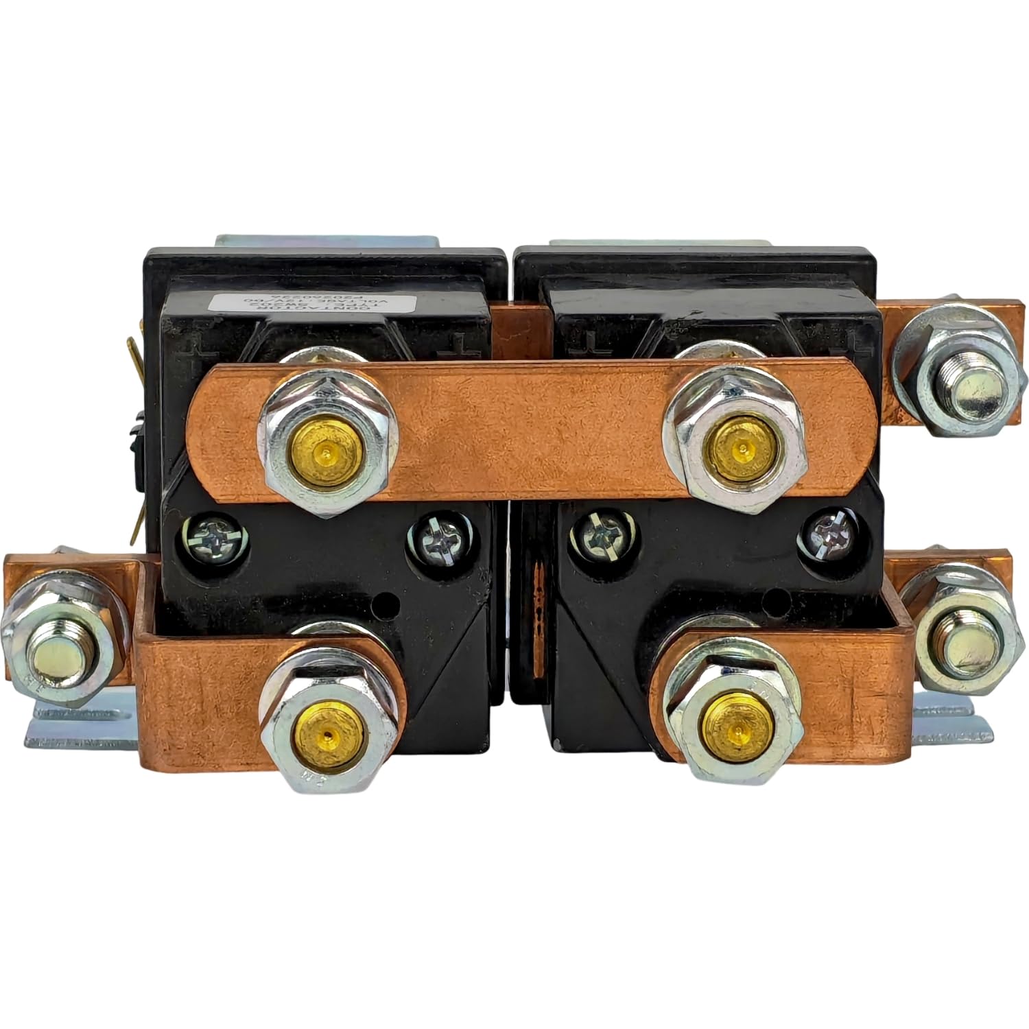 XYZIL SW202 400A Reversing Solenoid Contactor Compatible with Albright Electric Heavy Duty Coil Golf Cart Electric Vehicle Material Handling (12V)