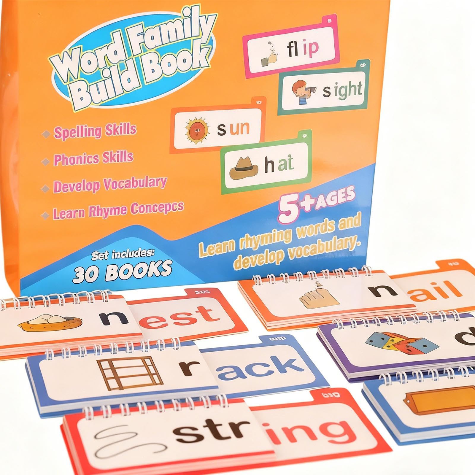 Cartes Flash Pour Les Familles De Mots Éducatif D Apprentissage Du