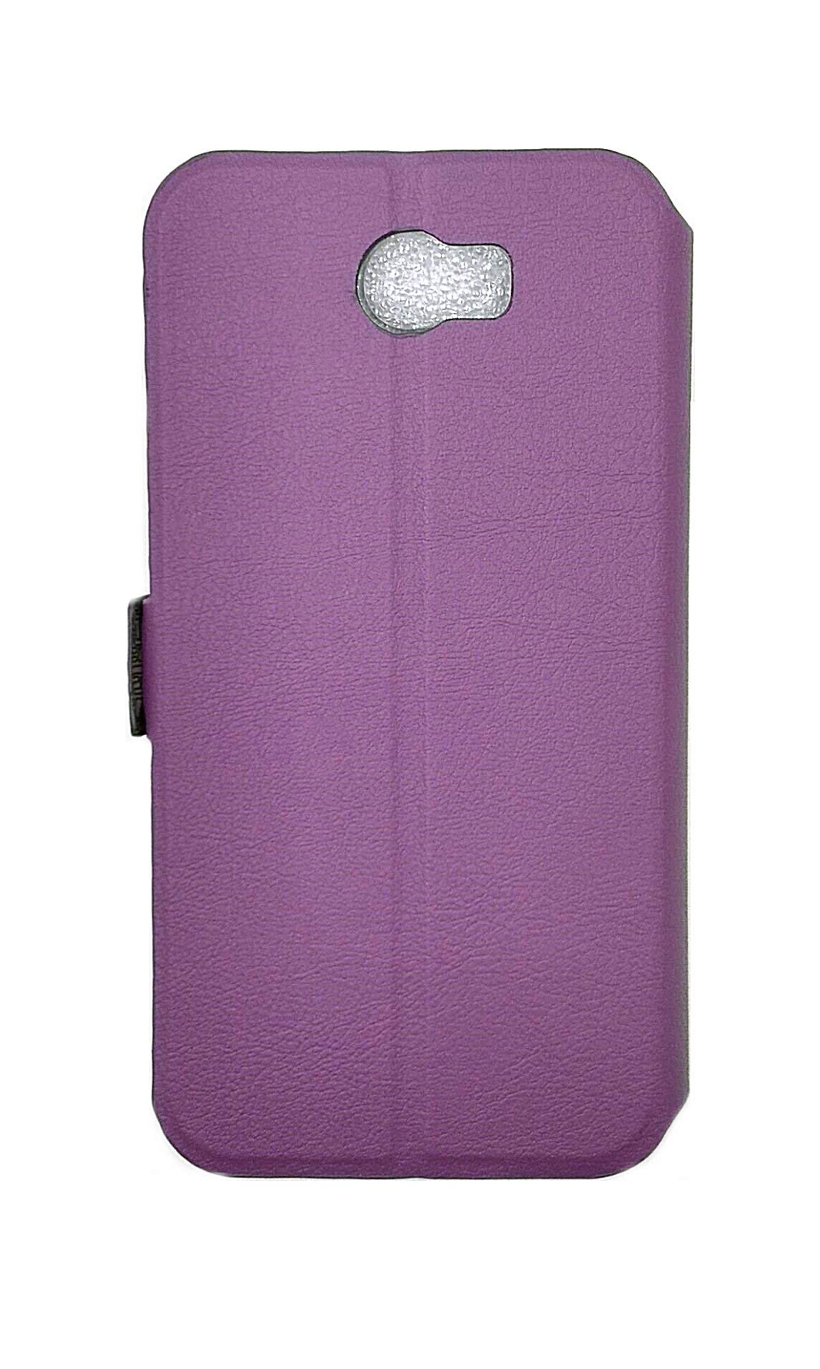 Custodia QiongniAN Per Huawei Y5 II E Y6 II Compact – Con Portacarte E Cavalletto Pieghevole, Colore Blu