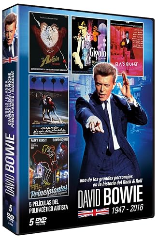 Miniatura 2 de David Bowie Collection - 5-DVD Set ( Just a Gigolo The Hunger Into the Night Absolute Beginners Basquiat ) NON-USA FORMAT, PAL, Reg.0 Import -