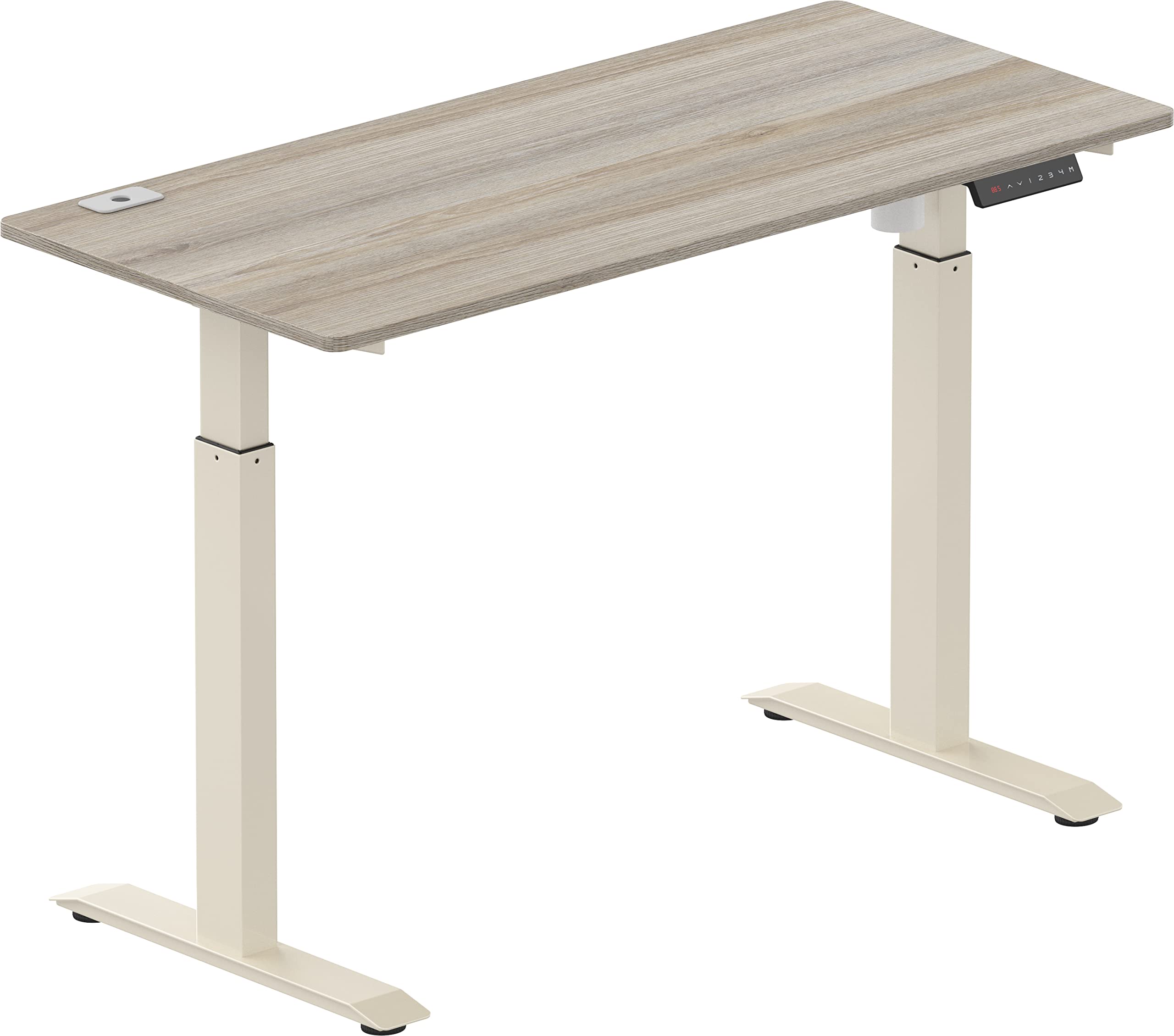 SHW Electric Height Adjustable Standing Desk, 48 x 24 Inches, Oak Buy
