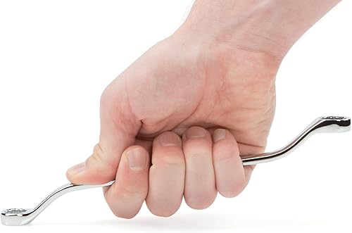 Miniatura 8 de TEKTON - Llave de extremo cerrado, caja, con desvío de 45 grados, de 12 x 916 pulgadas, WBE23313