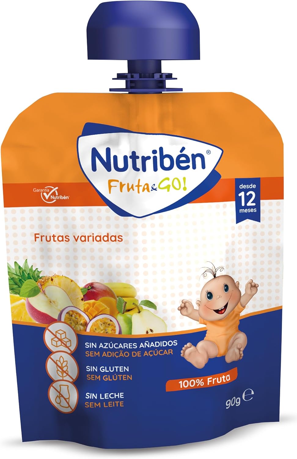 Bolsita de fruta Nutribén Fruta & Go! por 1,29€ (compra 3 por el precio de 2)