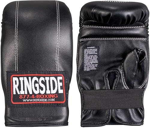 Ringside Econo - Guantes de piel sintética tradicionales para entrenamiento de boxeo, hombres y mujeres