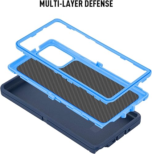 Miniatura 4 de Funda para Galaxy Note 20, protección contra caídas, cuerpo completo, resistente, a prueba de golpes, caídas y polvo, funda protectora duradera de 3