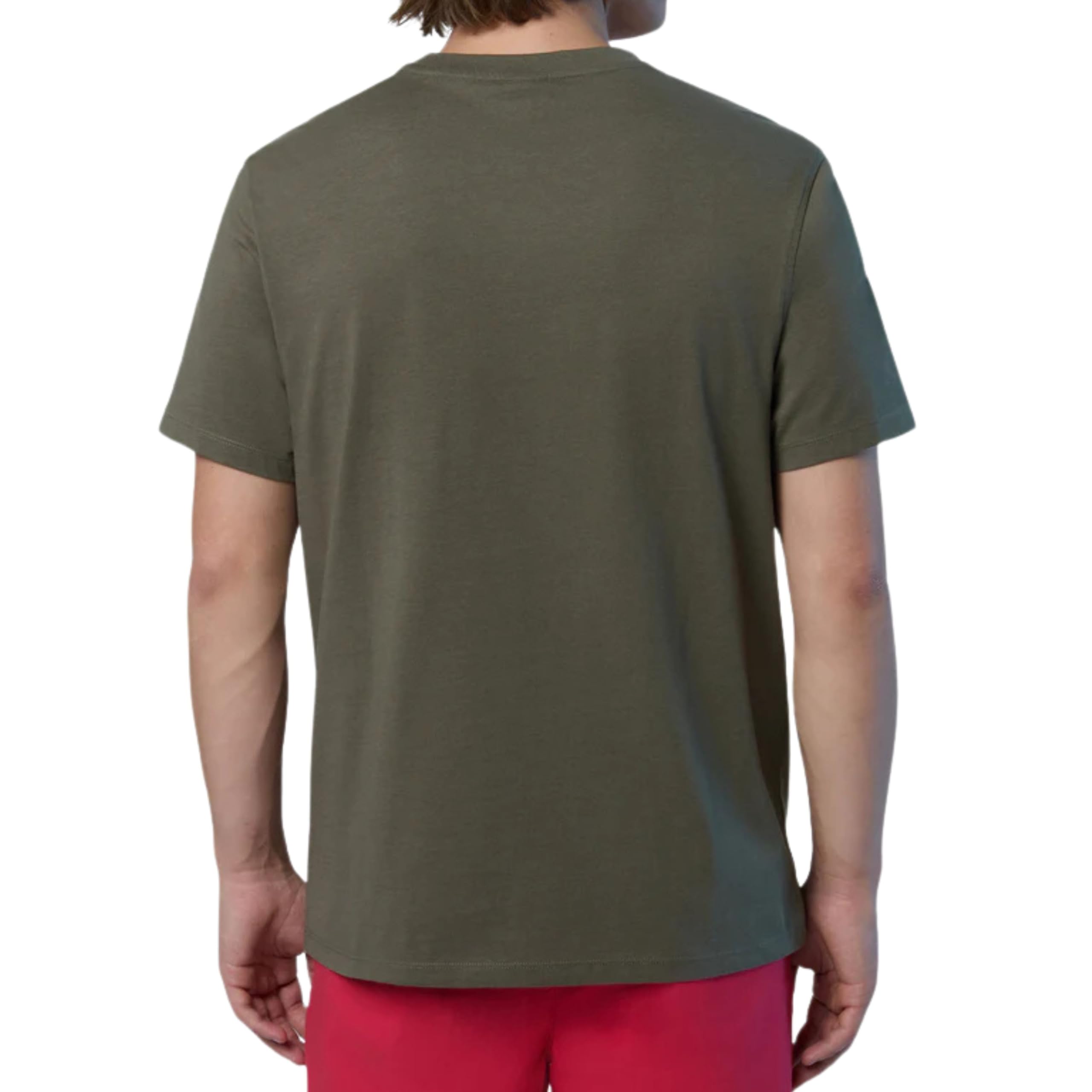 NORTH SAILS T-Shirt Uomo Maglietta Girocollo Manica Corta Cotone con Stampa Articolo 692974