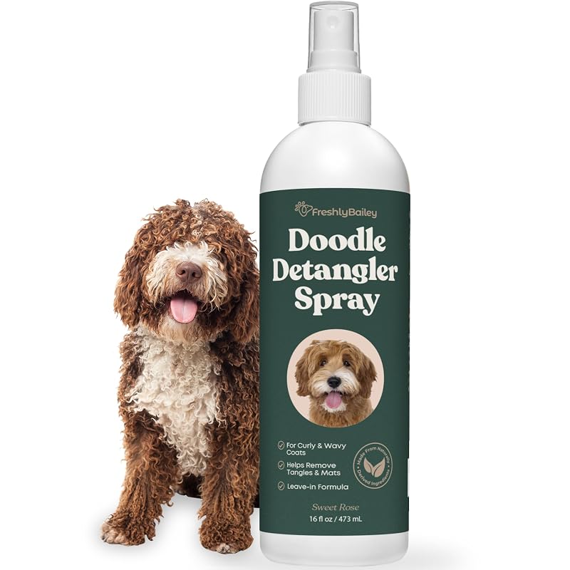 Spray Desembaraçador para Cães de Pelagem Cacheada Freshly Bailey FBDOODLESPRAY 473 mL