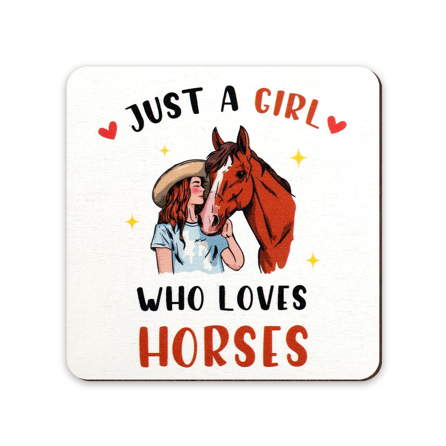 Yritioa Horse Gifts for Girls,Horse Racing Gifts,Horses Gift for Women,Equestrian Gift,Presents for Horses Lovers,Girl Coasters