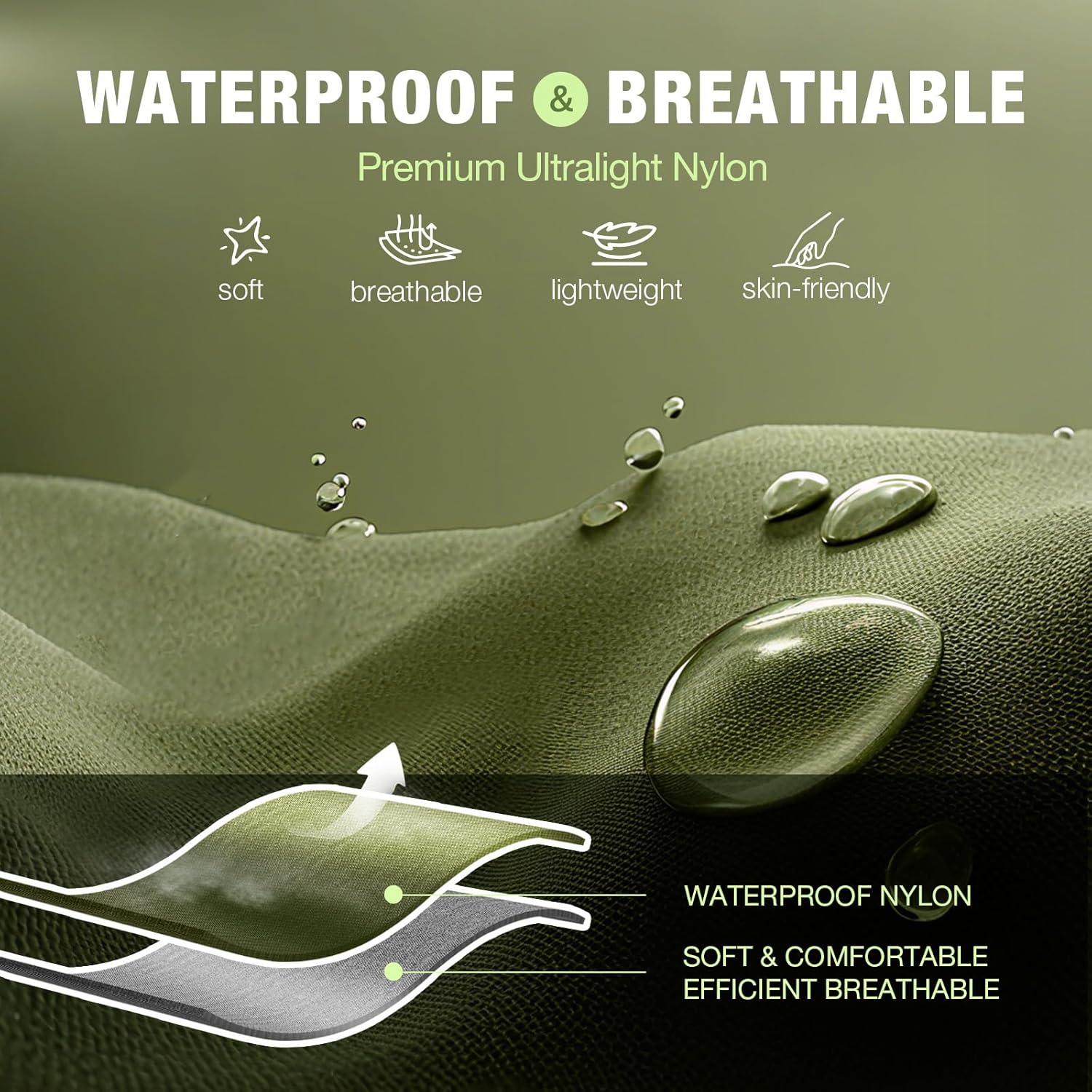 Ghosthorn Chest Waders for Kids,Ultralight Youth Waterproof Fishing Waders,Nylon PVC Duck Hunting Waders for Toddler Children