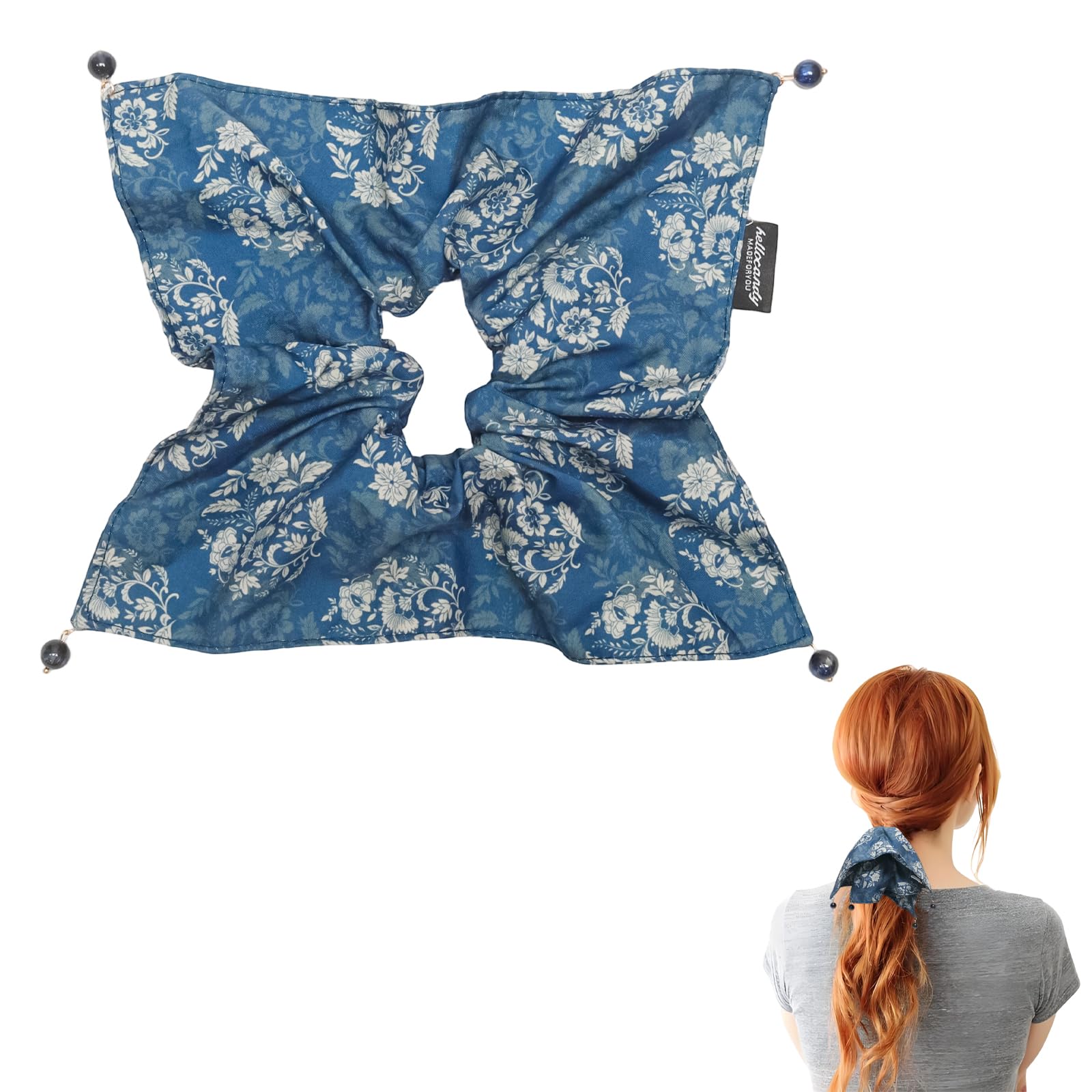 Photo 1 of Funstreet Oversized Fabric Hair Scrunchie