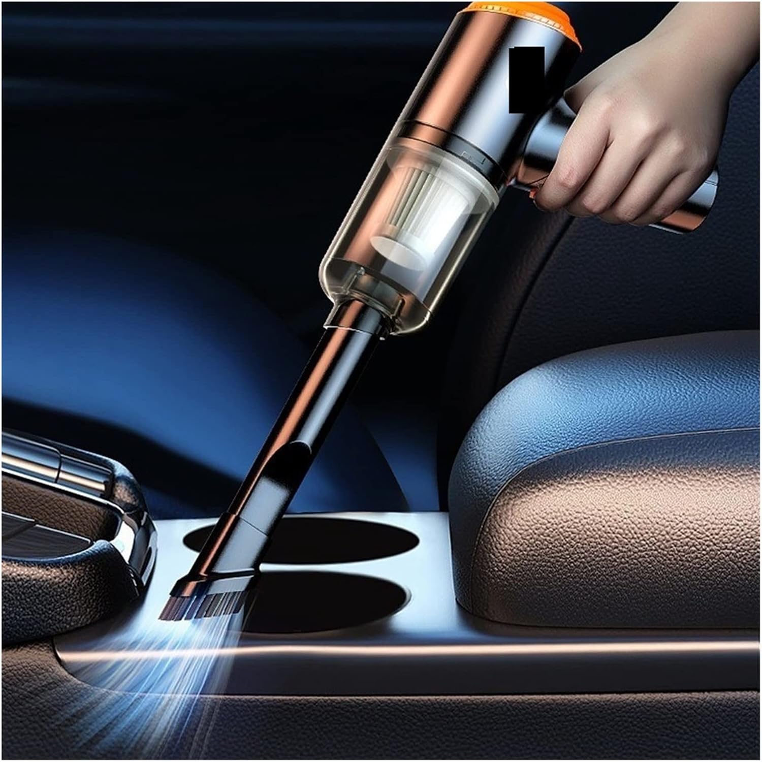 48000Pa Car Wireless Vacuum Cleaner Wet Dry Vacuum Cleaner Cordless Handheld Auto Vacuum Home & Car Dual Use Mini Vacuum Cleaner (Color : Updated 35000pa)