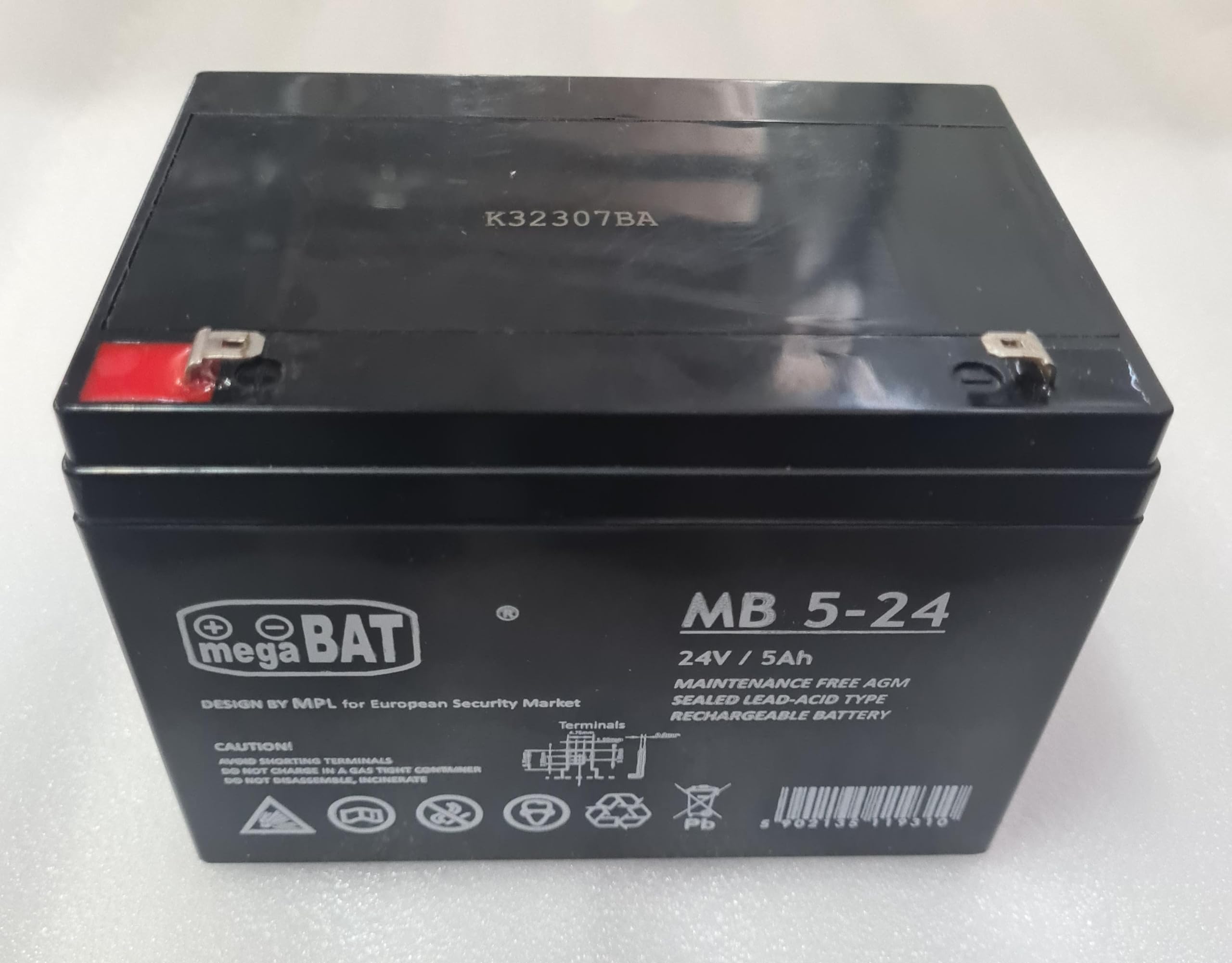 Batteria da 24 V e 5 Ah per auto elettrica per bambini, INDALPZ000940-8436613040485 (24 V, 5 Ah)