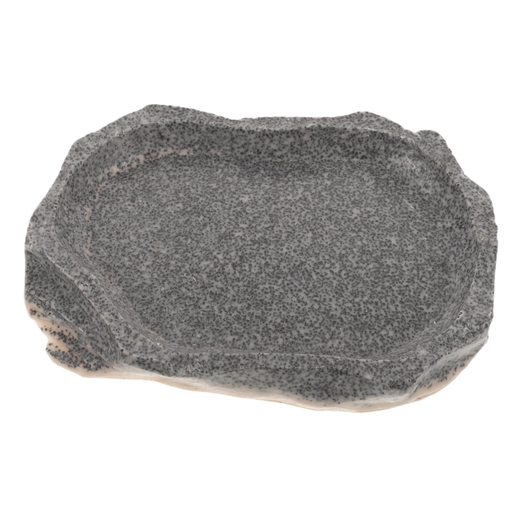 POPETPOP 5 Piezas Cuenco para Mascotas Alimentador Agua Plato Agua Tortuga Cuenco Plato Agua Comida Reptil Plato Agua Reptil Animal Placa Petri Resina