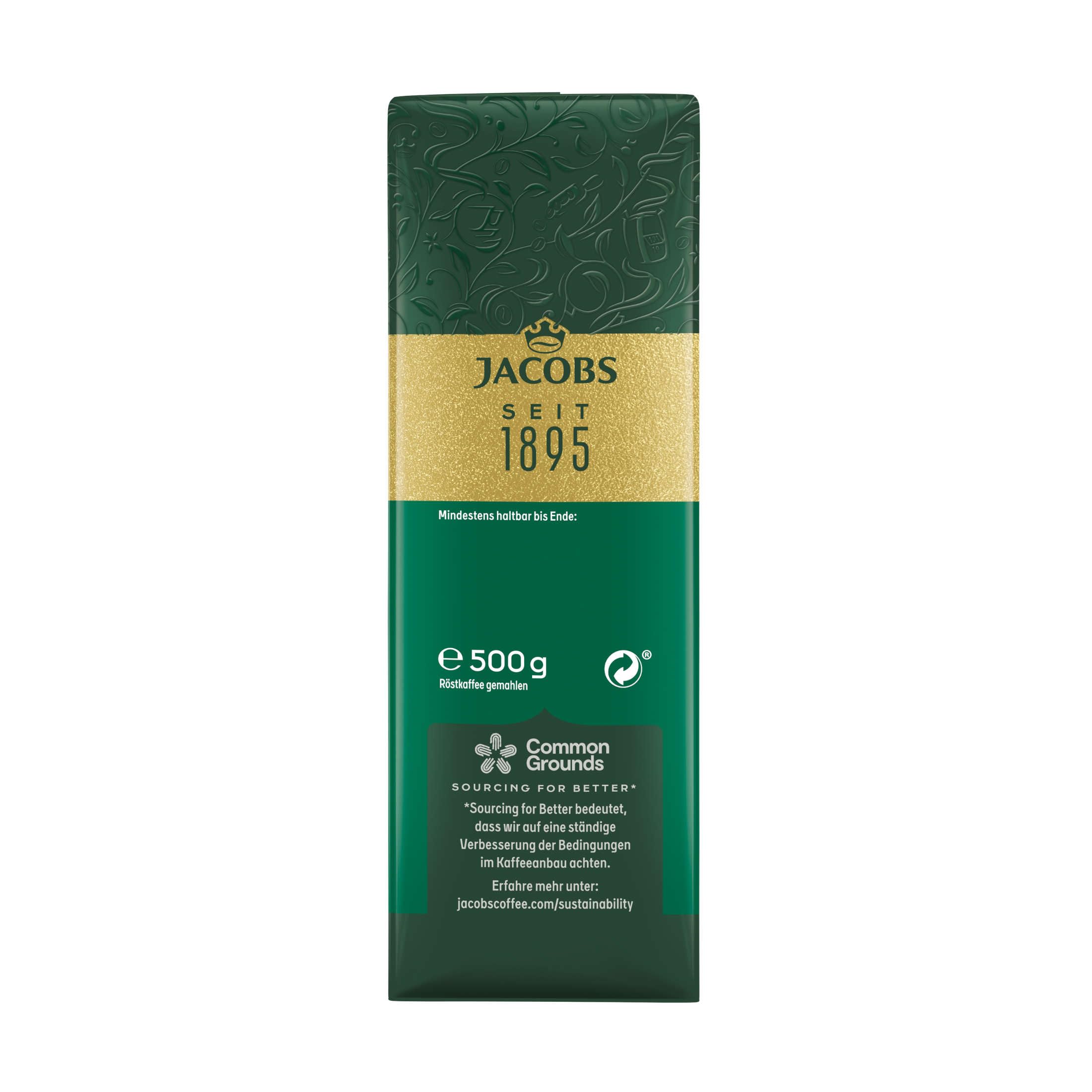 Jacobs Krönung Kräftig, 12er Pack Filterkaffee (12 x 500 g)