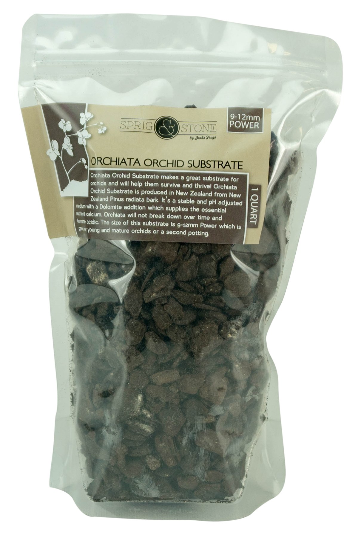 Orchiata Orchid Substrate - 9-12mm Power (1 Quart)
