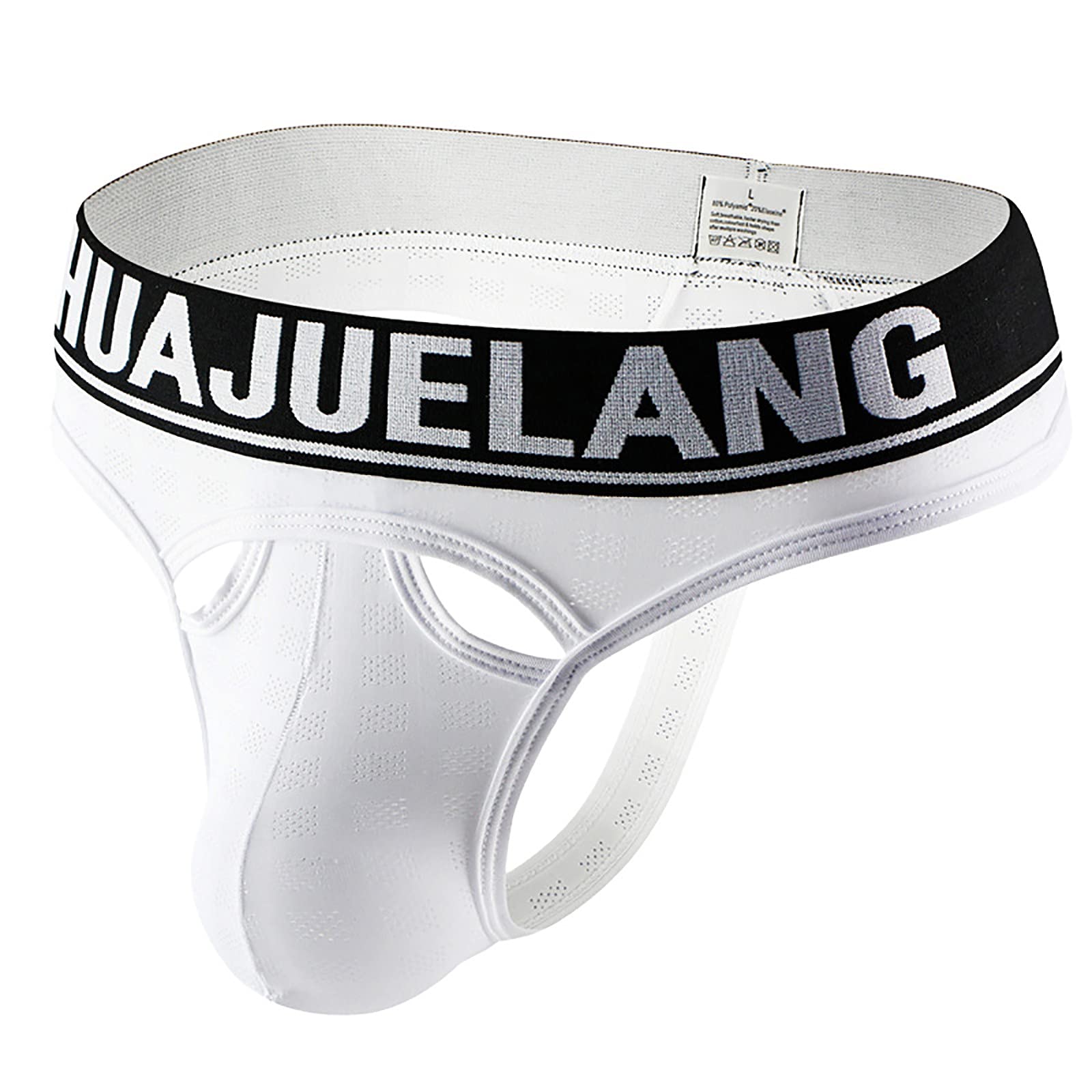 Men Sexy Boxer Briefs Cut-Out Breathable Mesh Pouch Trunks Underwear Mens Comfy Sissy Shorts Gay Boxer Underwear