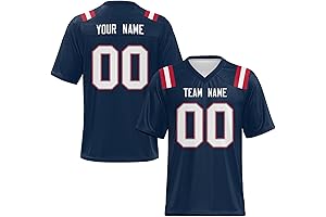 Personalized Football Jersey: Customizable Sporty Spirit