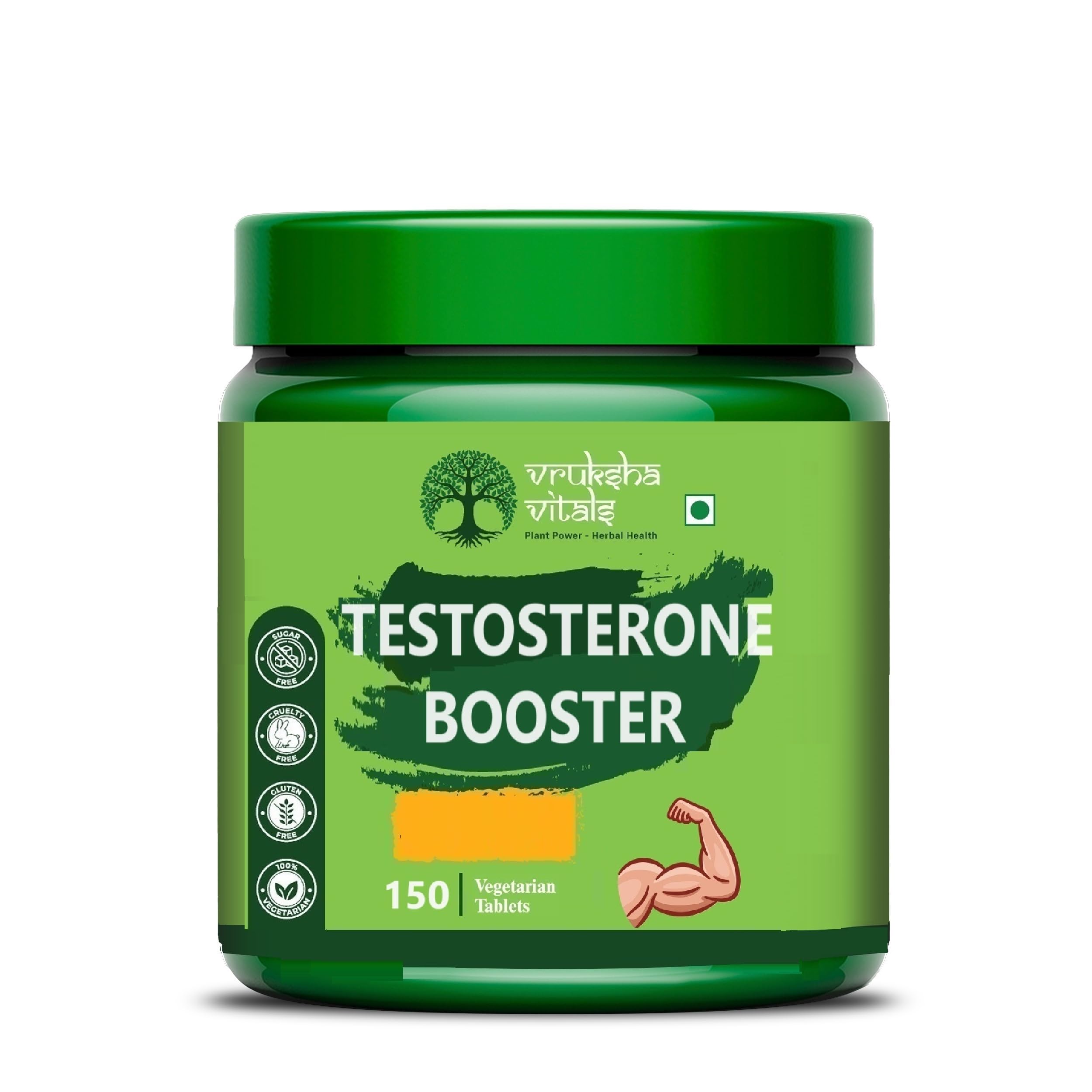 Vruksha Vitals Testosterone Booster with Tribulus Terrestris, Ashwagandha - 150 tablets (B0CVS4B7YZ) Amazon Price History, Amazon Price Tracker